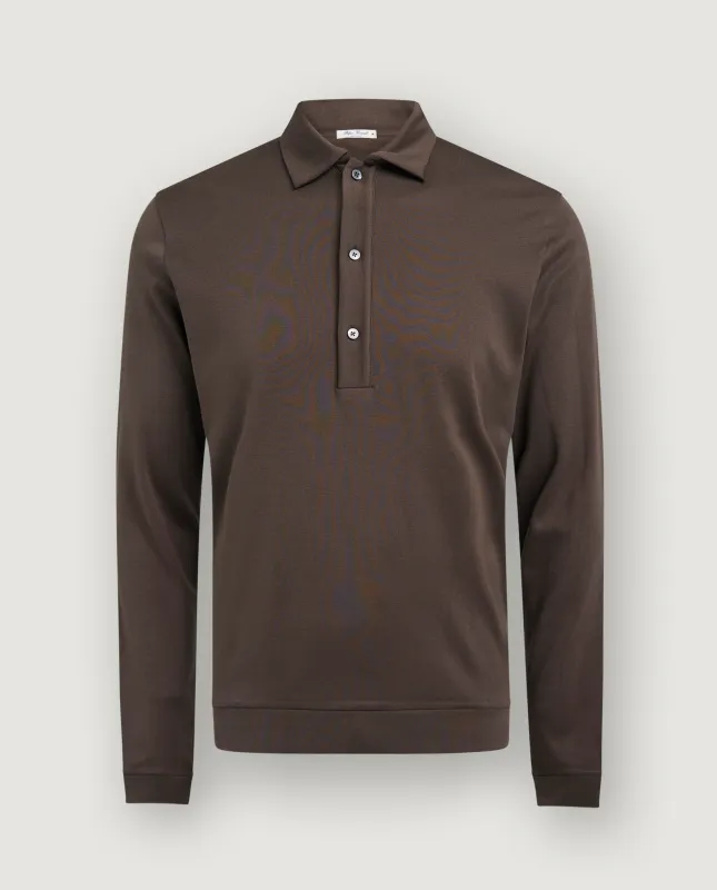 Katoenen Lange Mouwen Polo sold by Pauw Amsterdam