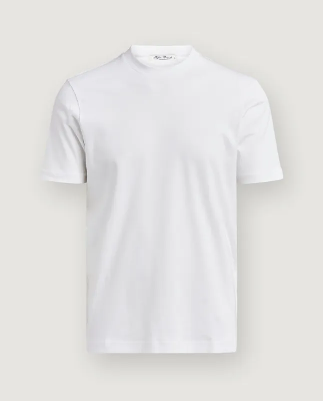 Katoenen T-Shirt - Wit sold by Pauw Amsterdam