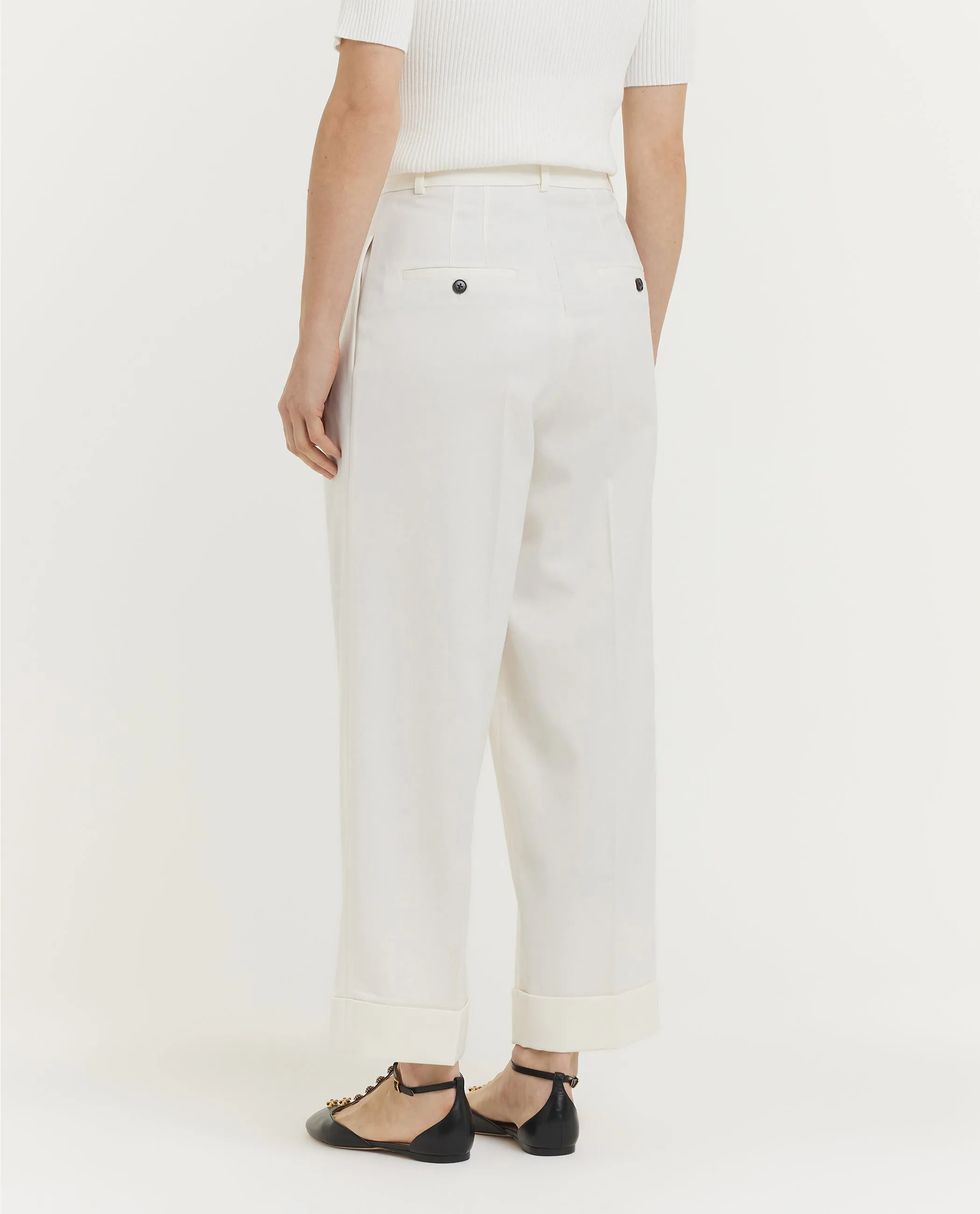 High-Waist Omslag Broek sold by Pauw Amsterdam product image thumbnail 4