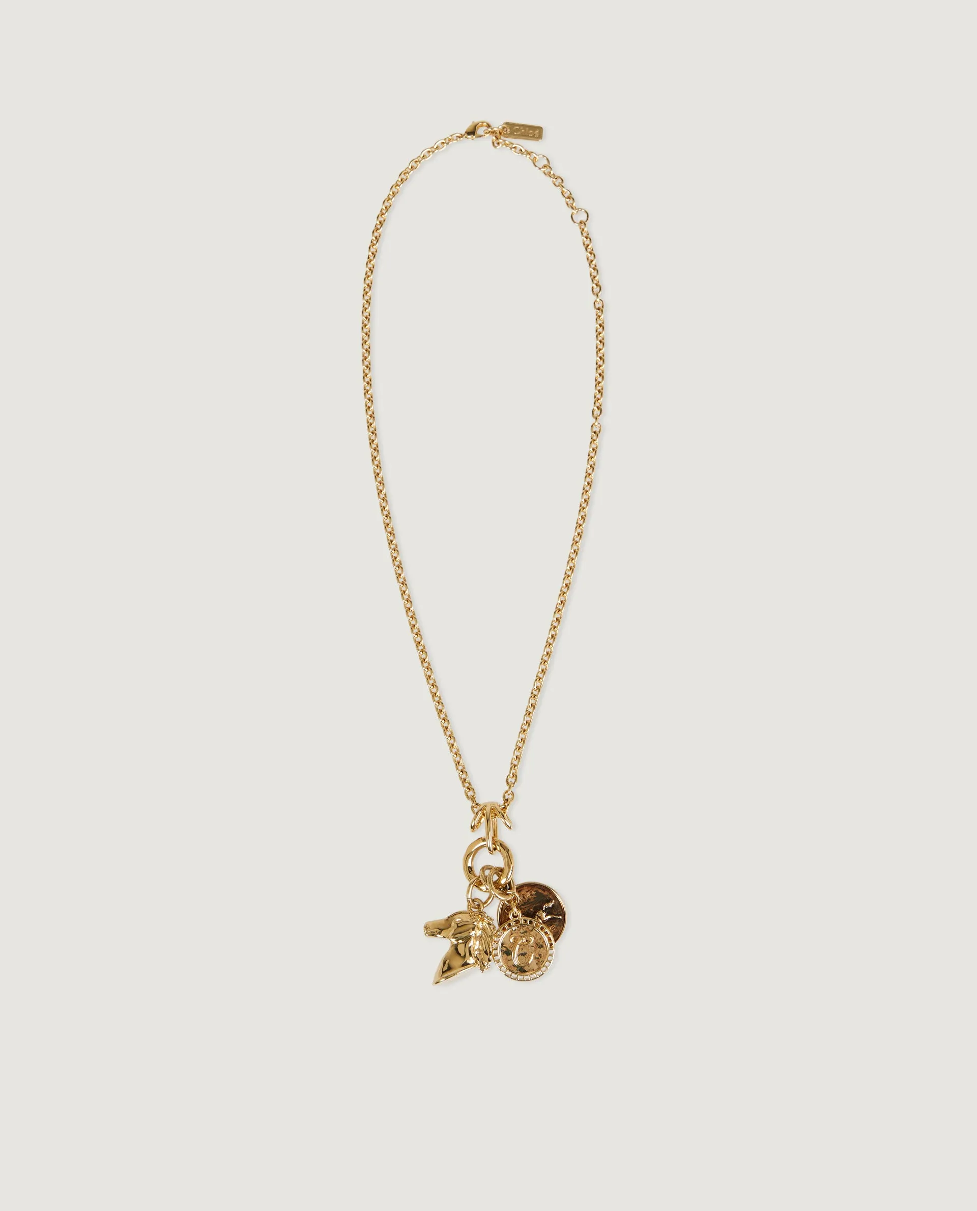 Messing Charm Ketting - Goud sold by Pauw Amsterdam