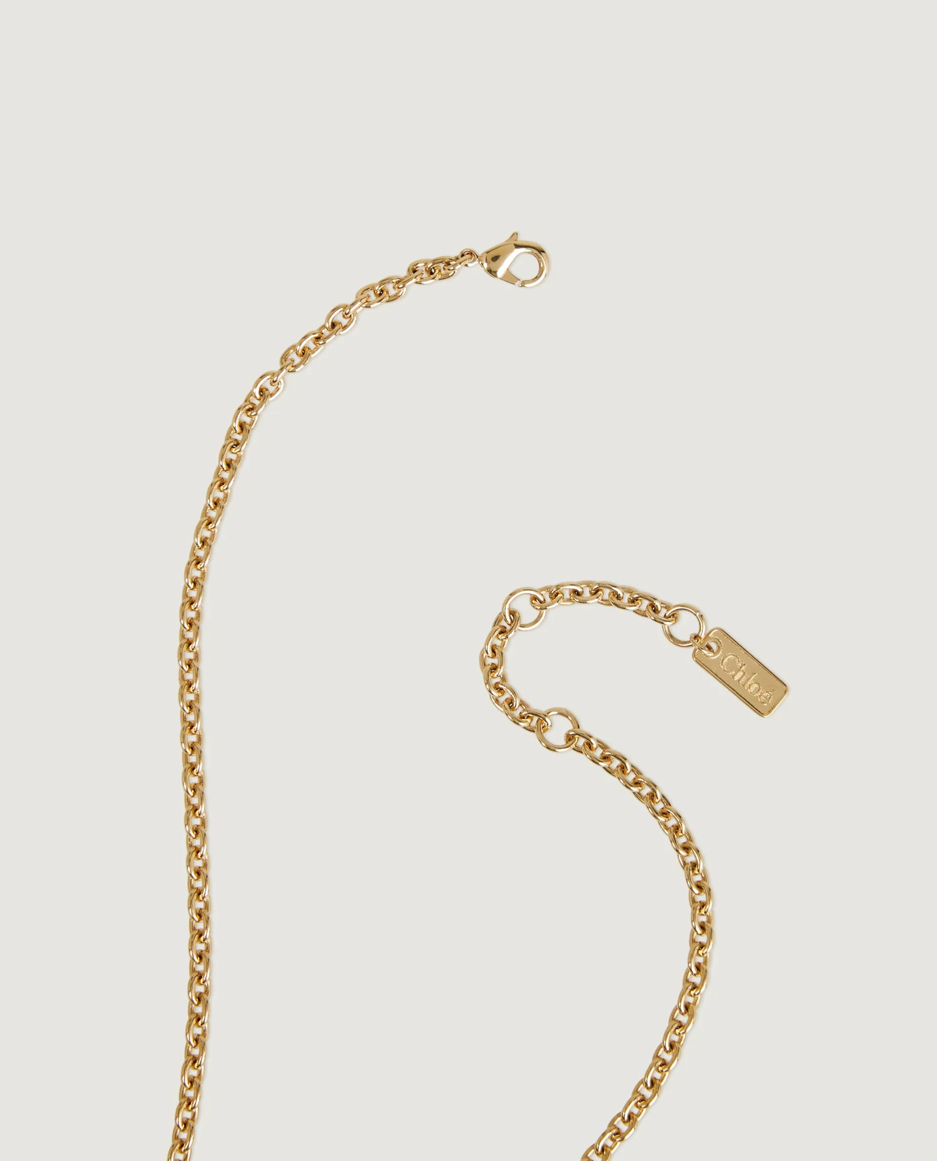 Messing Charm Ketting - Goud sold by Pauw Amsterdam product image thumbnail 4