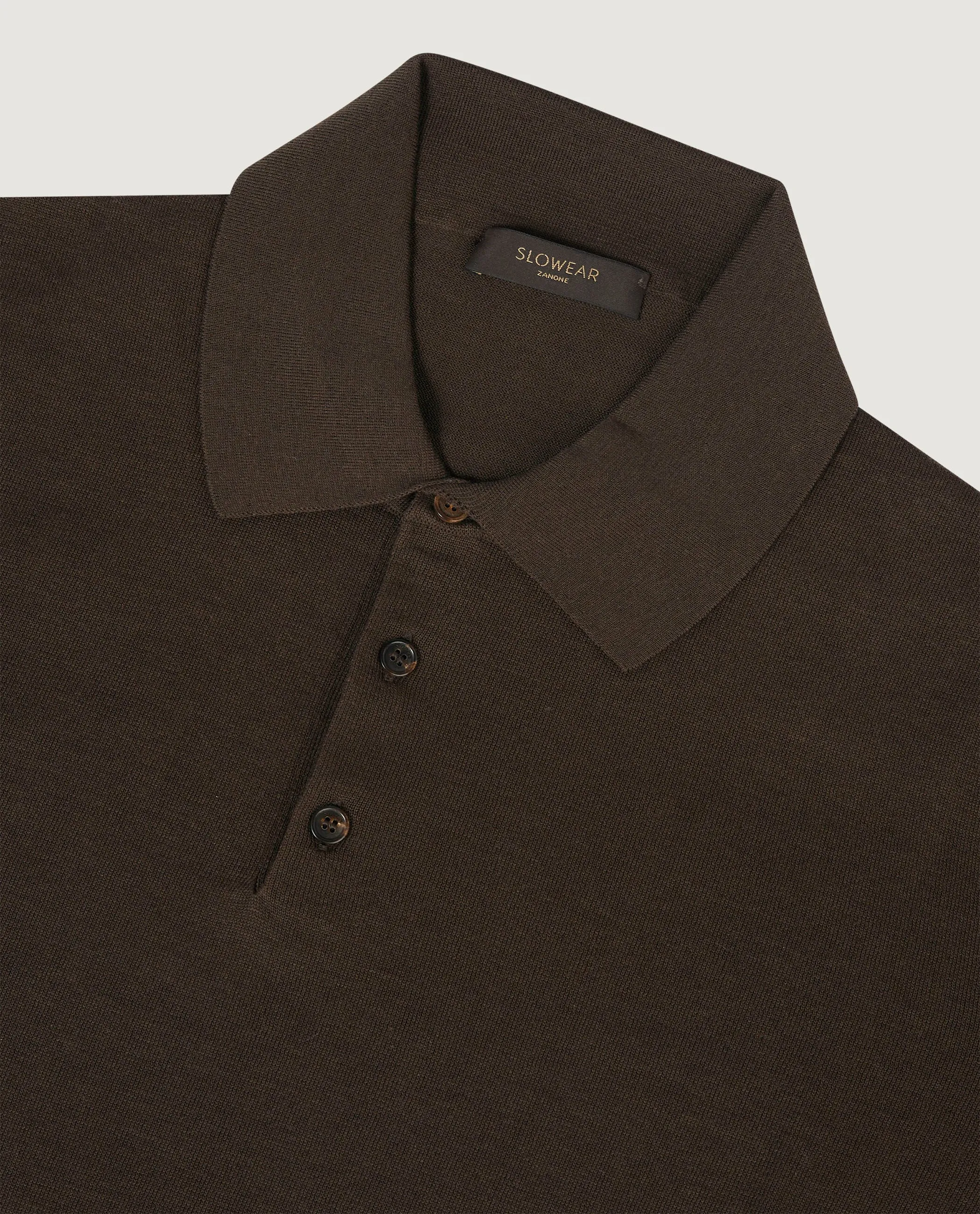 Katoen Zijden LS Polo sold by Pauw Amsterdam product image thumbnail 4