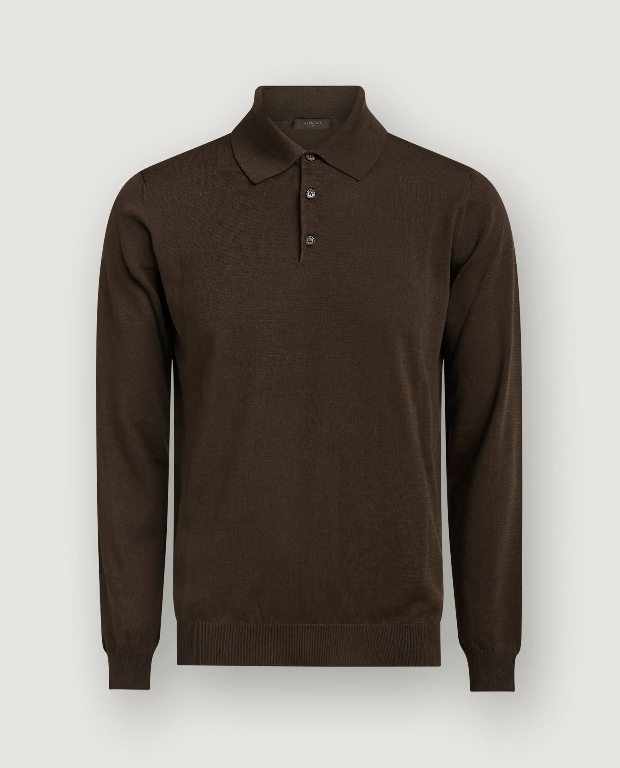 Katoen Zijden LS Polo sold by Pauw Amsterdam