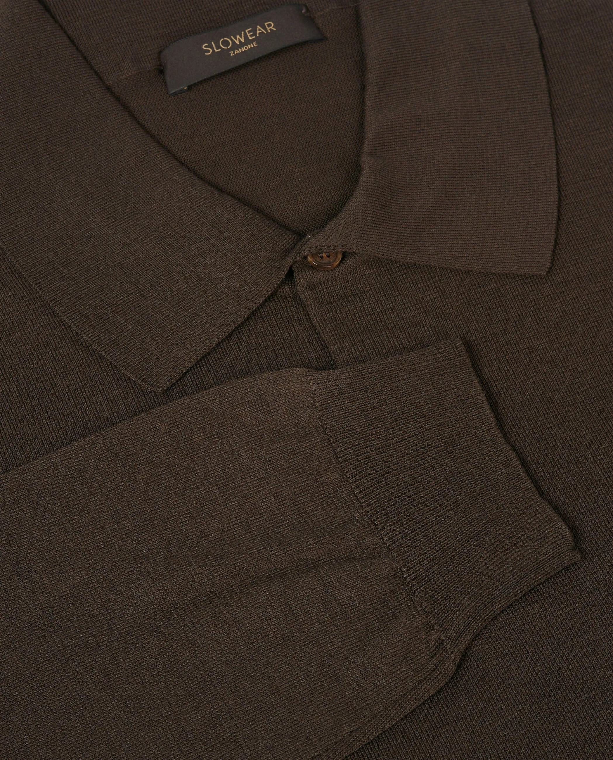 Katoen Zijden LS Polo sold by Pauw Amsterdam product image thumbnail 5