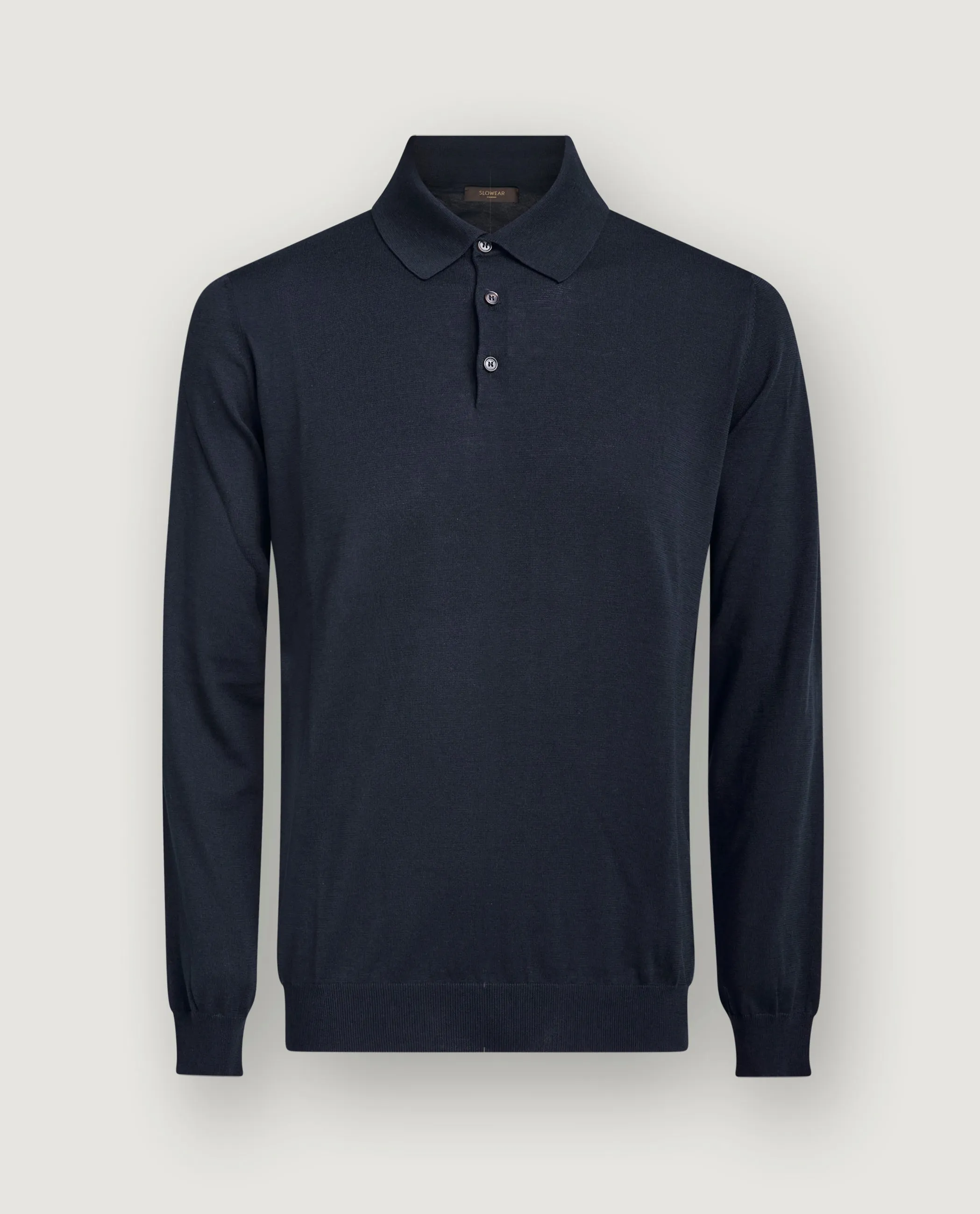 Katoen Zijden LS Polo sold by Pauw Amsterdam