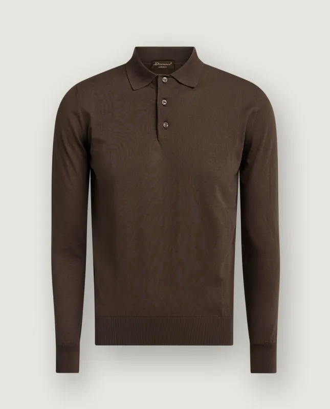 Katoenen LS Polo sold by Pauw Amsterdam