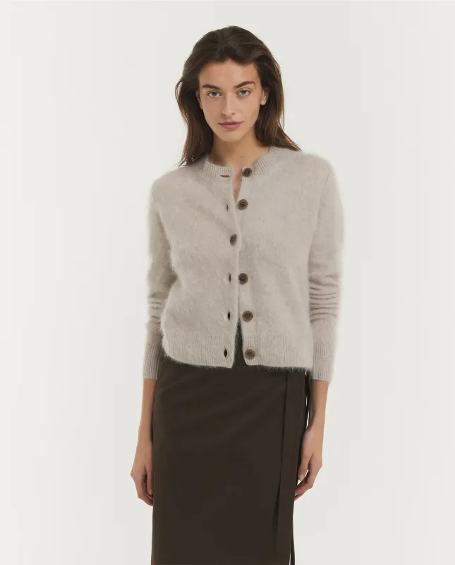 Azalea Cashmere Cardigan made by Lisa Yang