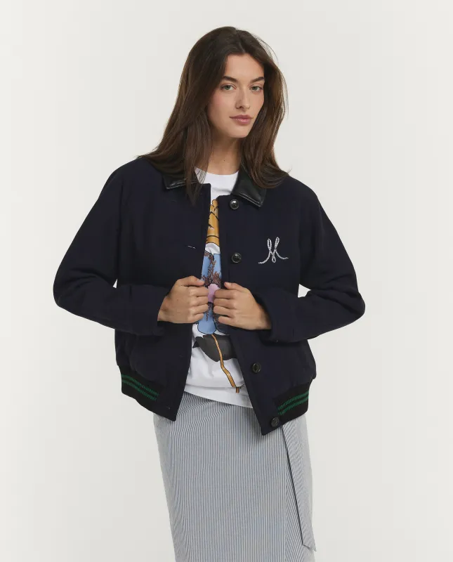 Crêpe Bomberjack made by Marni