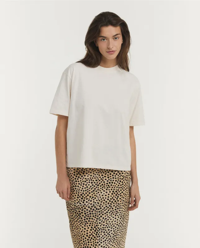 Boxy Katoenen T-Shirt sold by Pauw Amsterdam