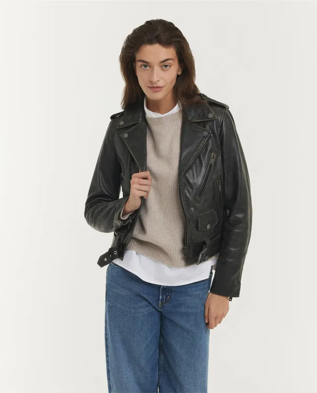 Leren Bikerjack sold by Pauw Amsterdam