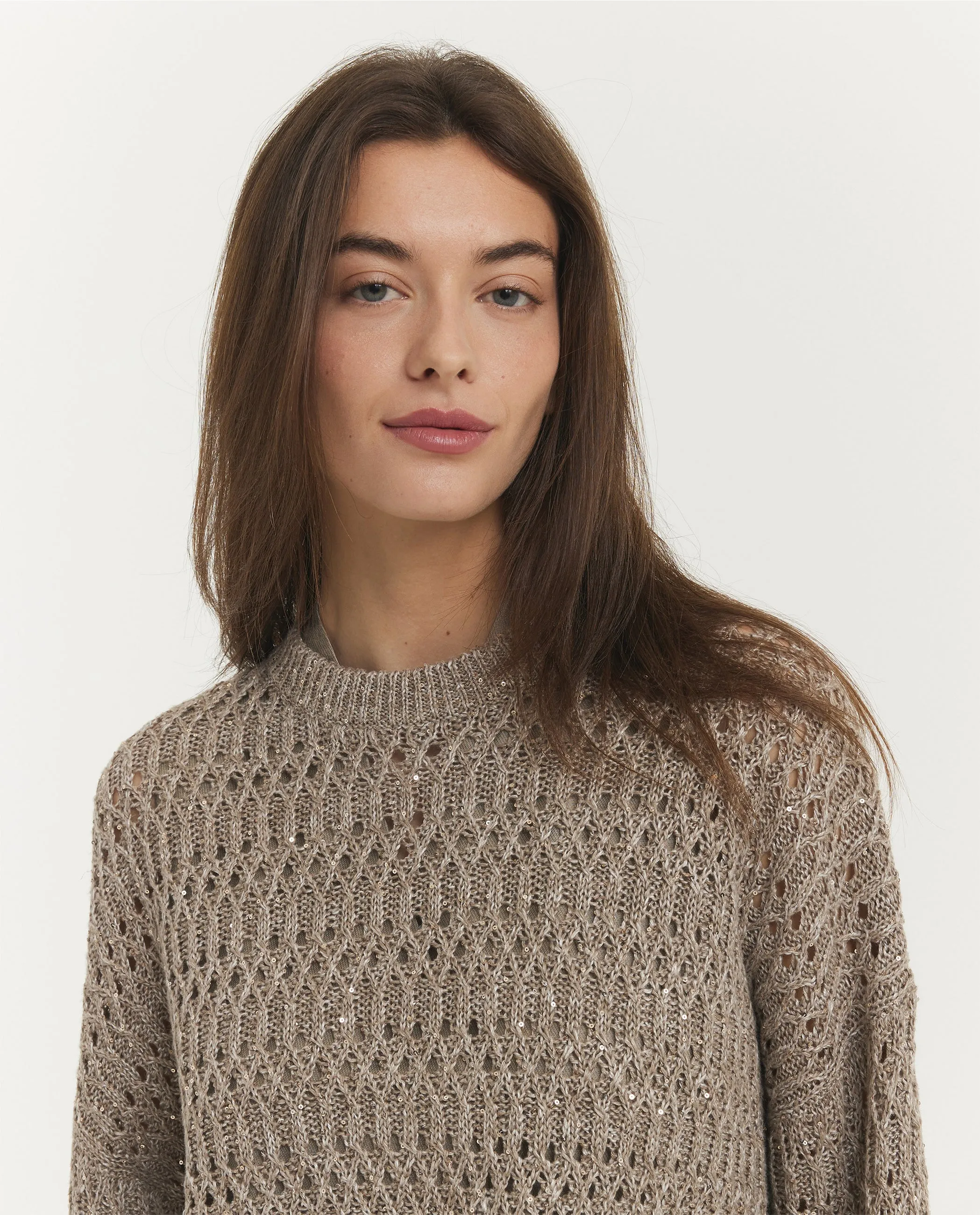 Open Gebreide Pailletten Trui sold by Pauw Amsterdam product image thumbnail 2