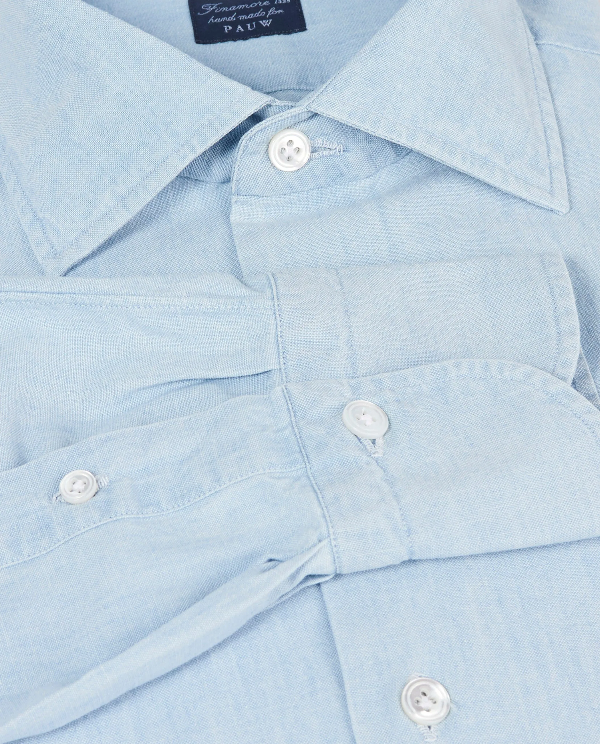 Katoen Chambrey Shirt sold by Pauw Amsterdam product image thumbnail 3