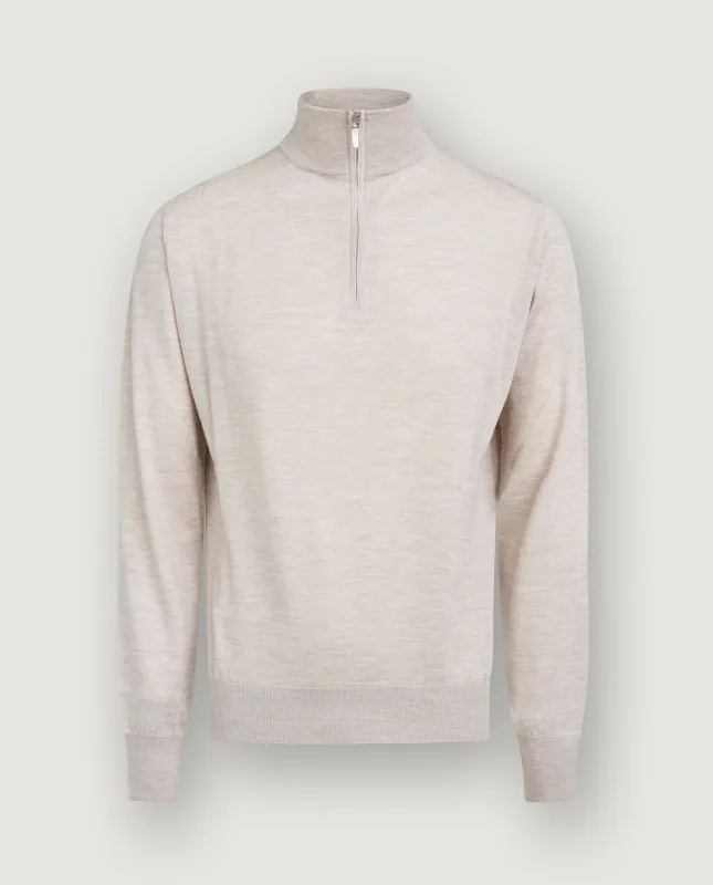 Zachte Half Zip Trui sold by Pauw Amsterdam