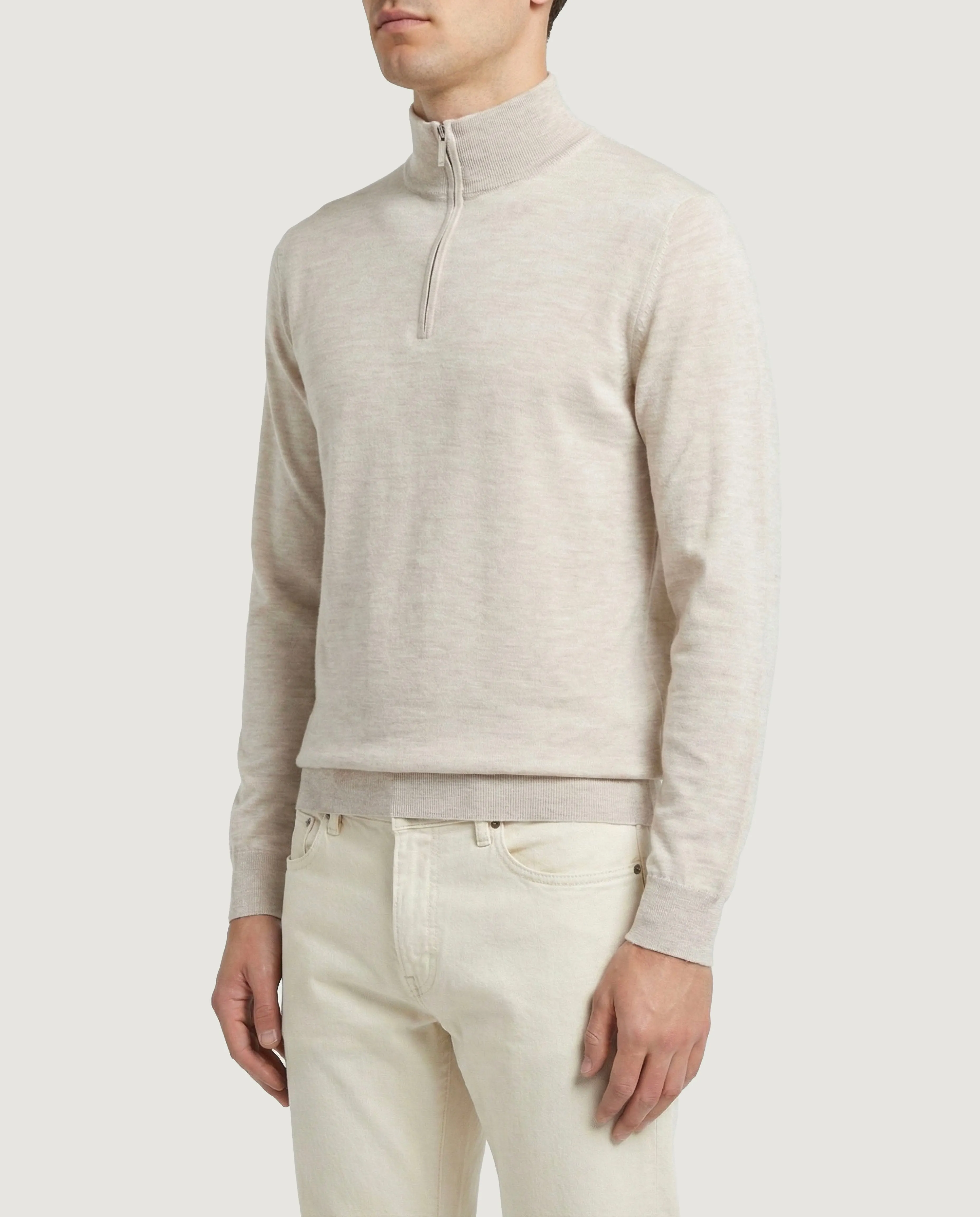 Zachte Half Zip Trui sold by Pauw Amsterdam product image thumbnail 2