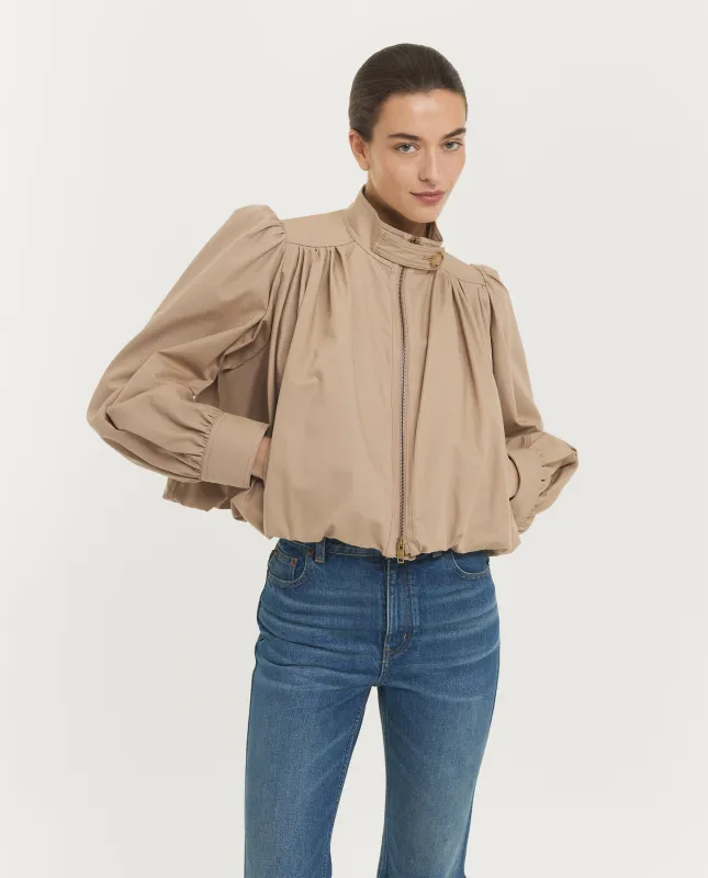 Gathered Boule Jasje made by Chloe