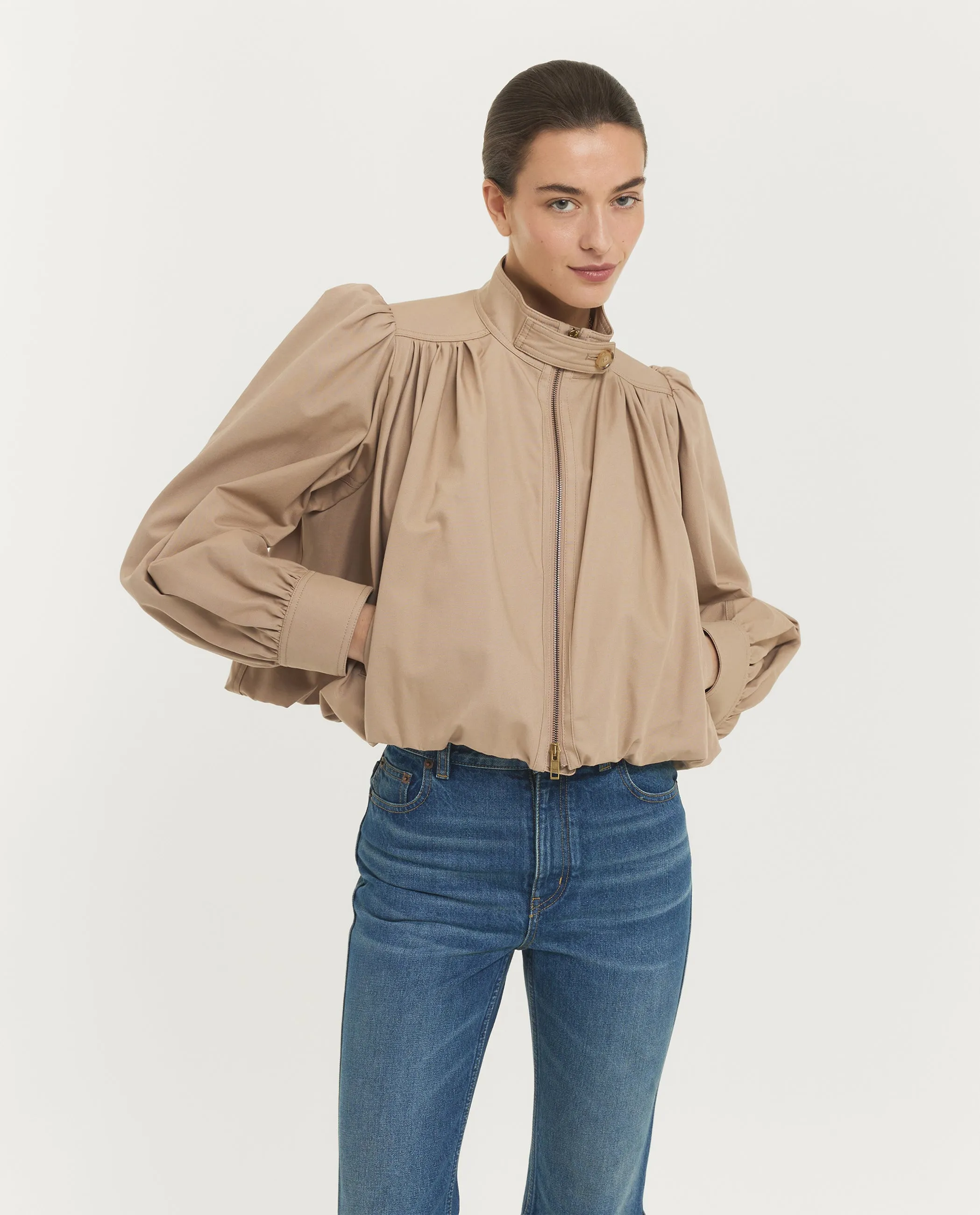 Gathered Boule Jasje sold by Pauw Amsterdam