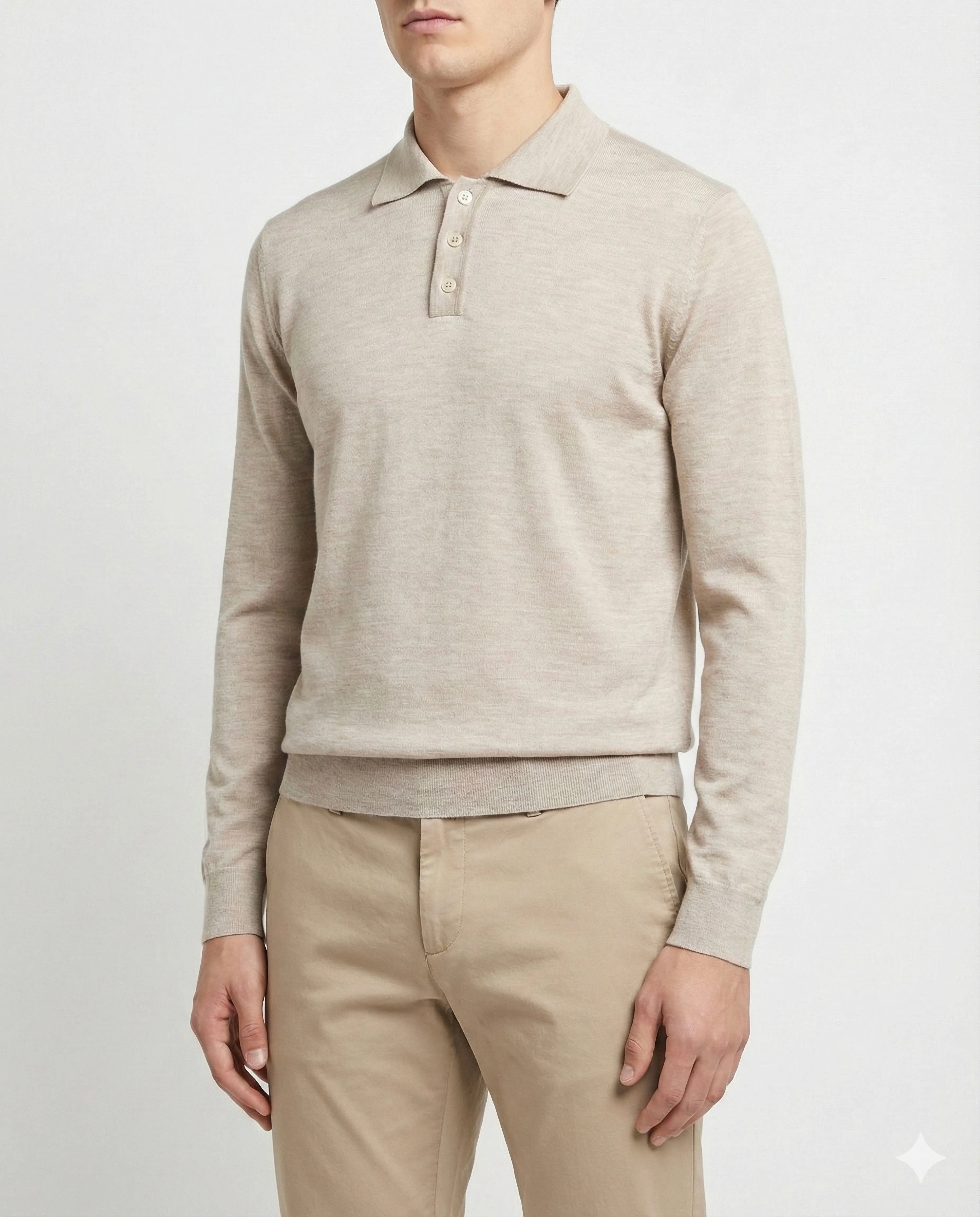 Cashmere Zijden Poloshirt sold by Pauw Amsterdam product image thumbnail 2