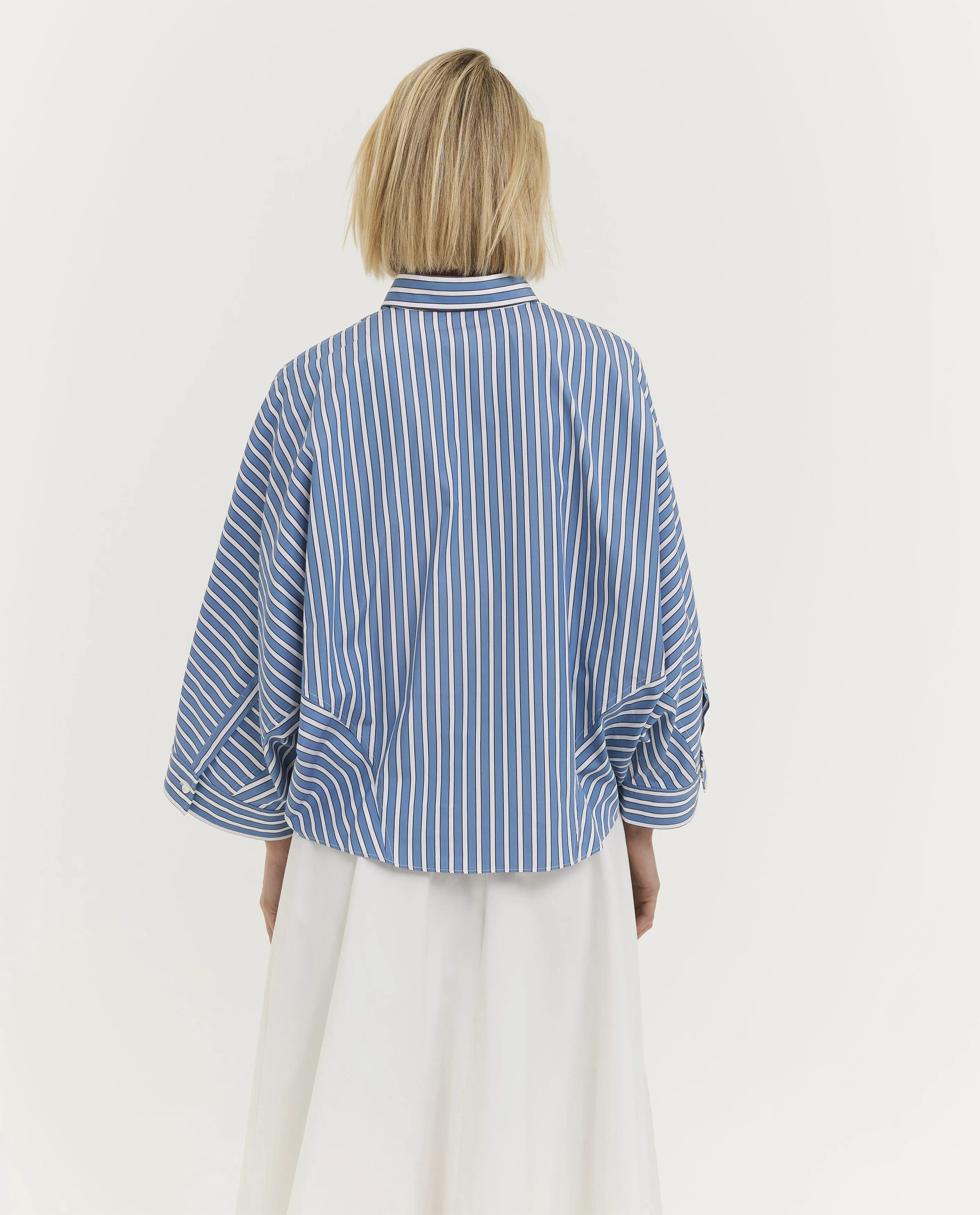 Gestreept Boxy Shirt sold by Pauw Amsterdam product image thumbnail 5