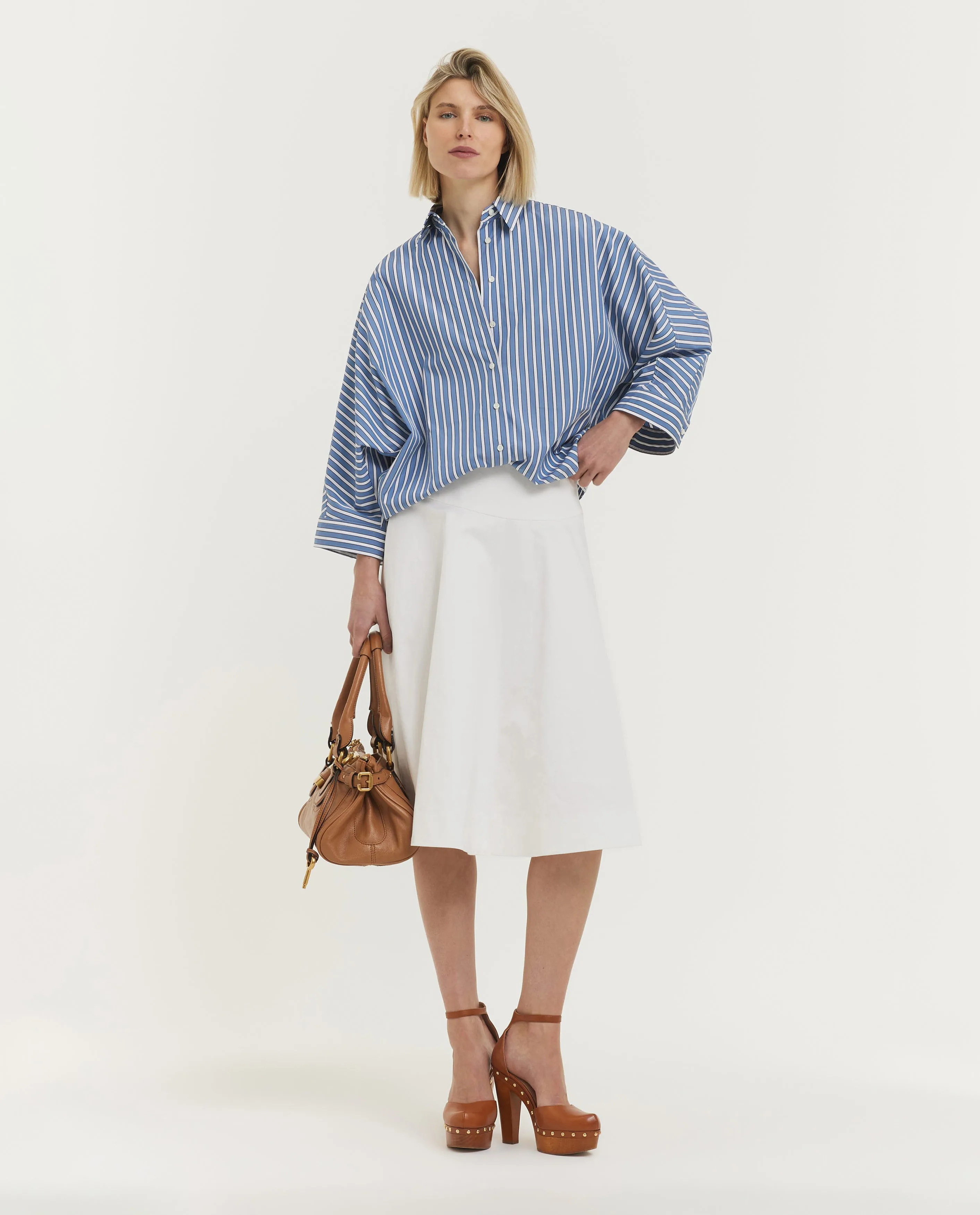 Gestreept Boxy Shirt sold by Pauw Amsterdam product image thumbnail 3
