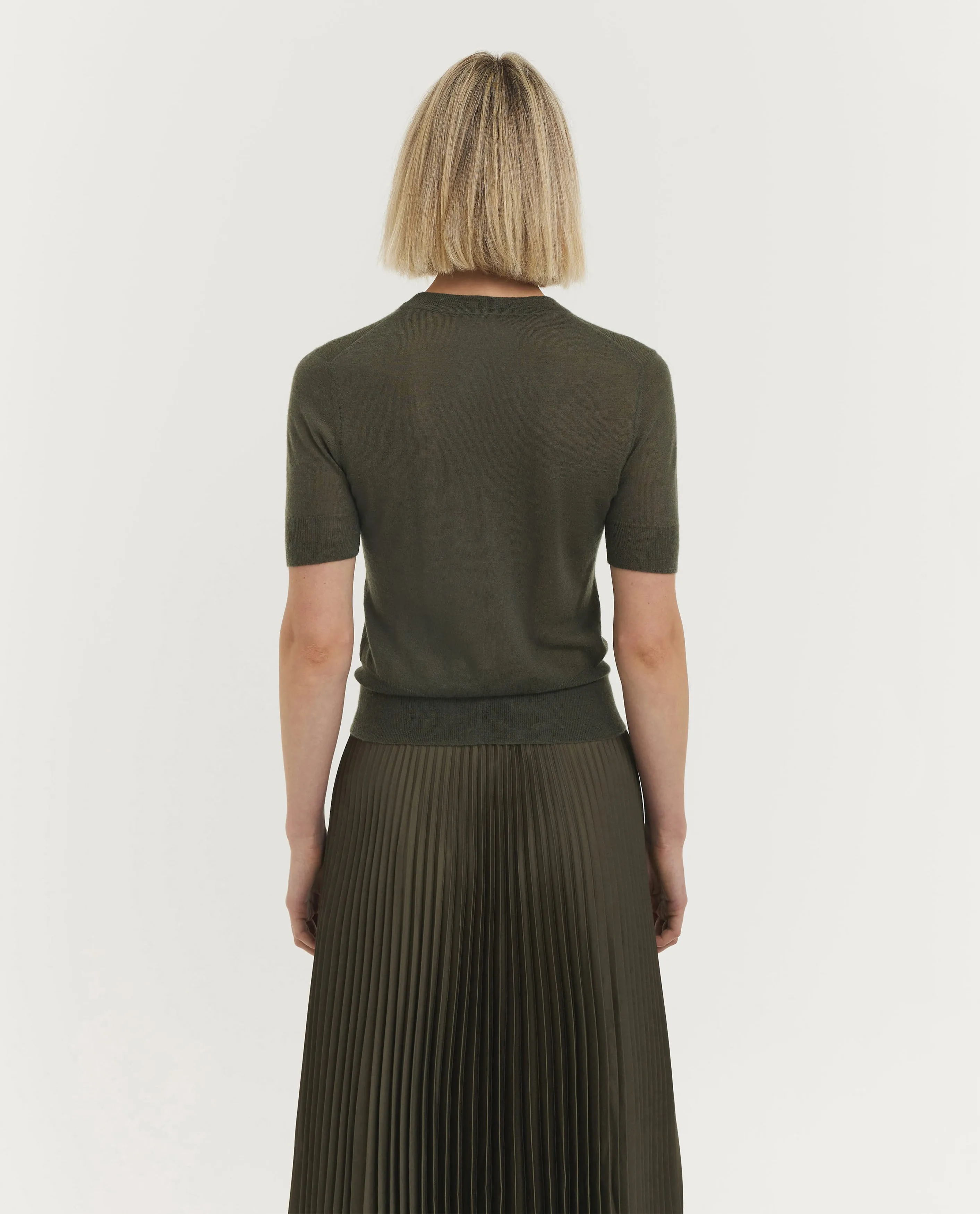 Cashmere Korte Mouwen Top sold by Pauw Amsterdam product image thumbnail 4