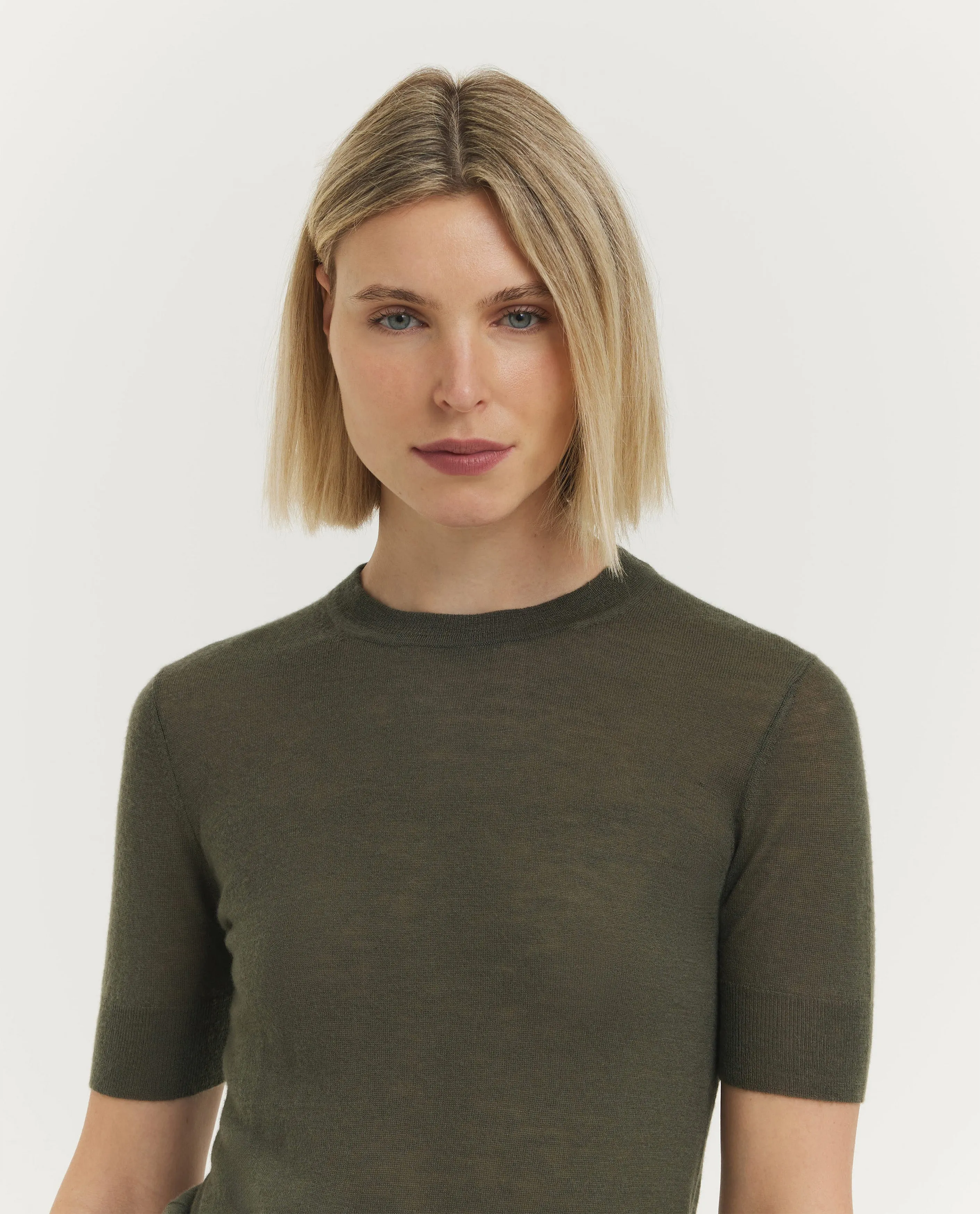 Cashmere Korte Mouwen Top sold by Pauw Amsterdam product image thumbnail 2