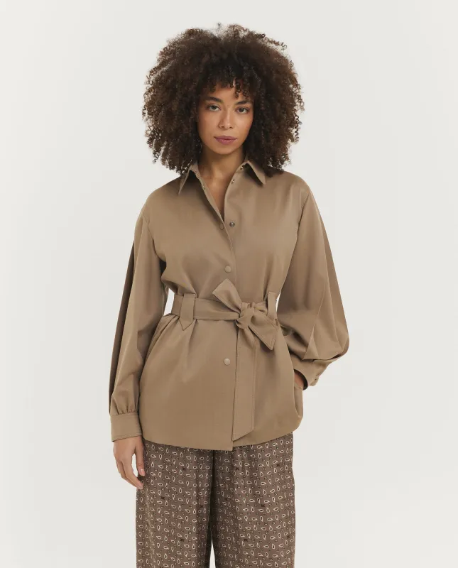 Wollen Agenzia Shirt Jasje made by MaxMara