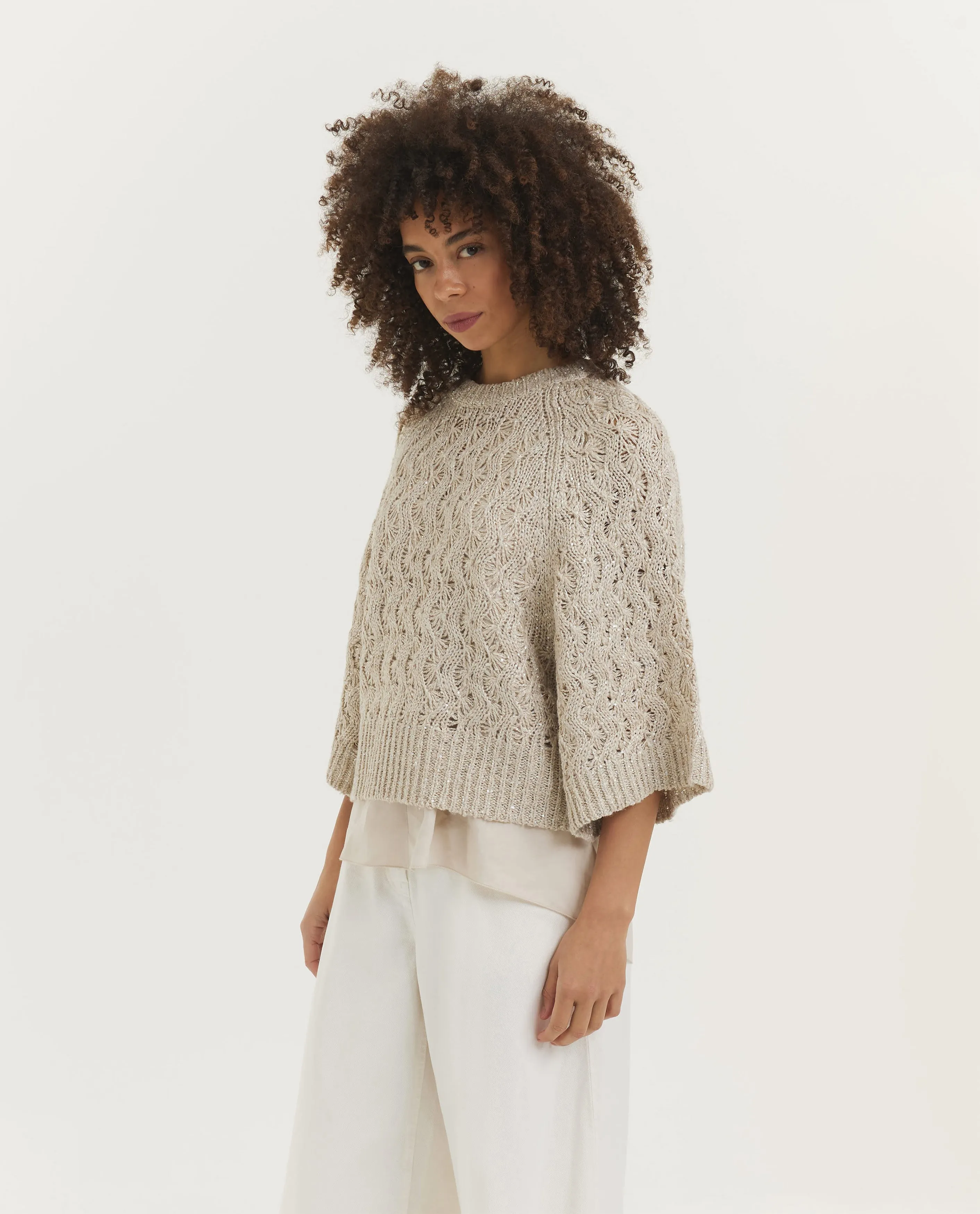 Gehaakte Korte Mouwen Trui sold by Pauw Amsterdam product image thumbnail 4