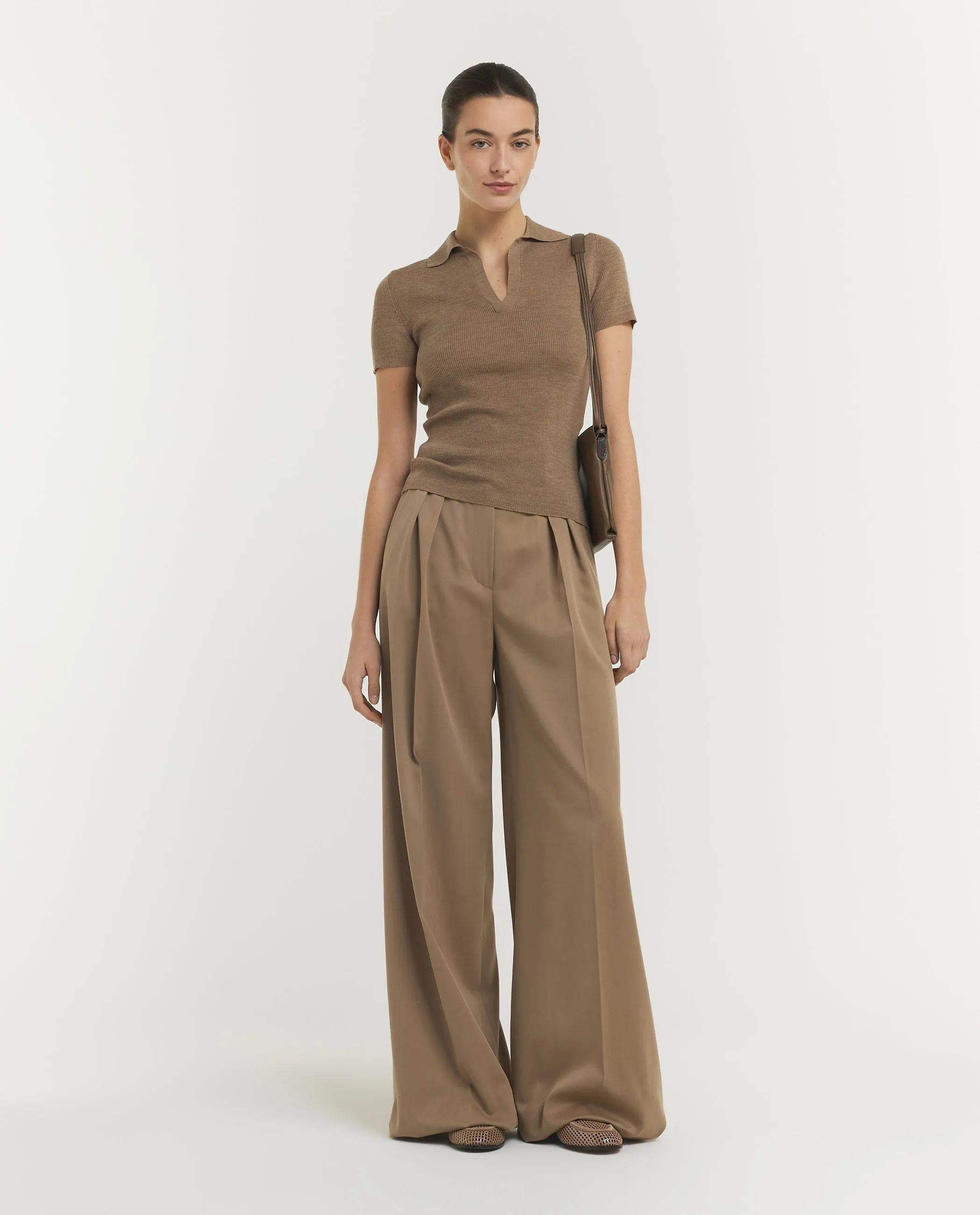 Wollen Flare Broek sold by Pauw Amsterdam