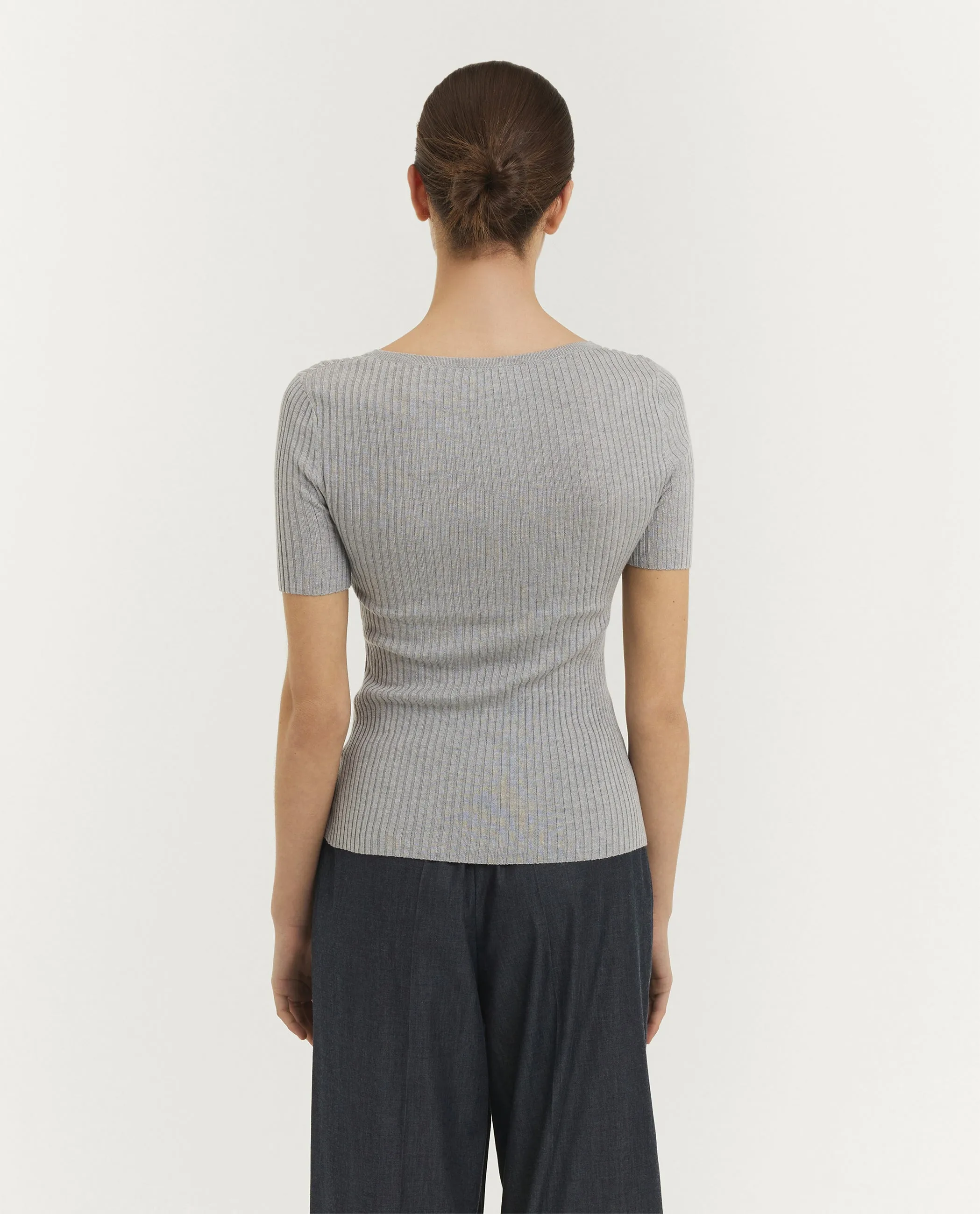 Zijden Cashmere SS Top sold by Pauw Amsterdam product image thumbnail 4
