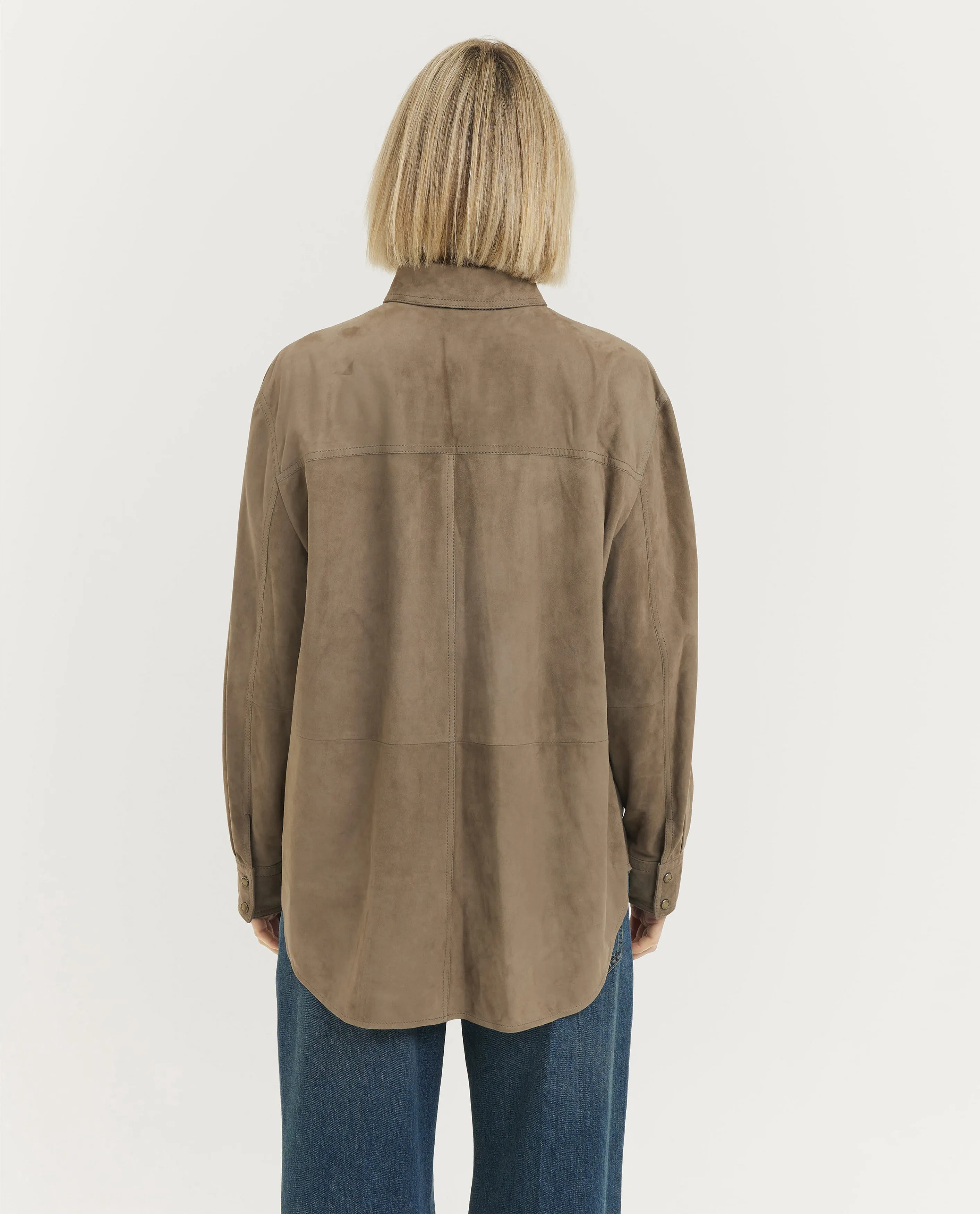 Leren Overshirt sold by Pauw Amsterdam product image thumbnail 5