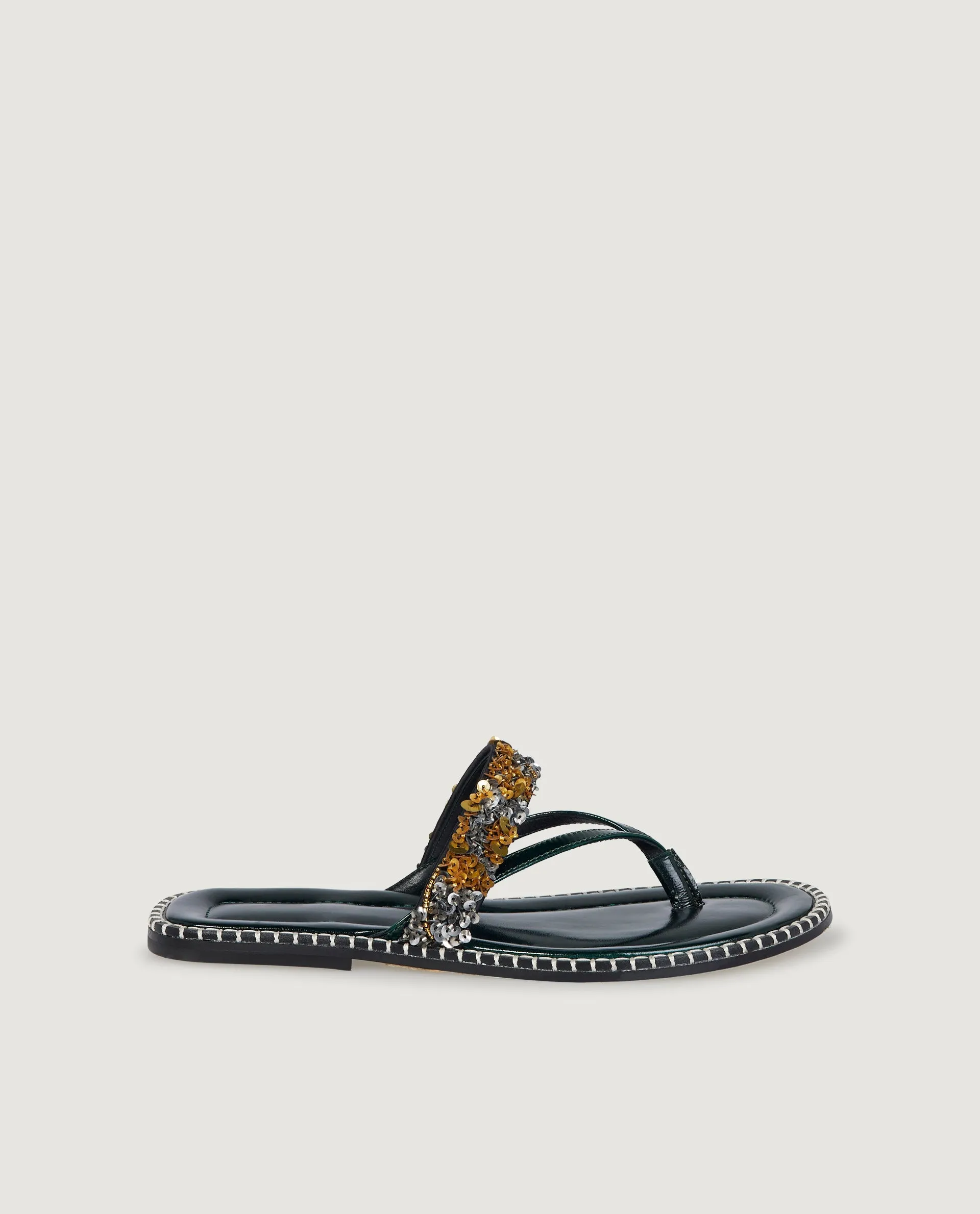 Pailletten Slippers sold by Pauw Amsterdam