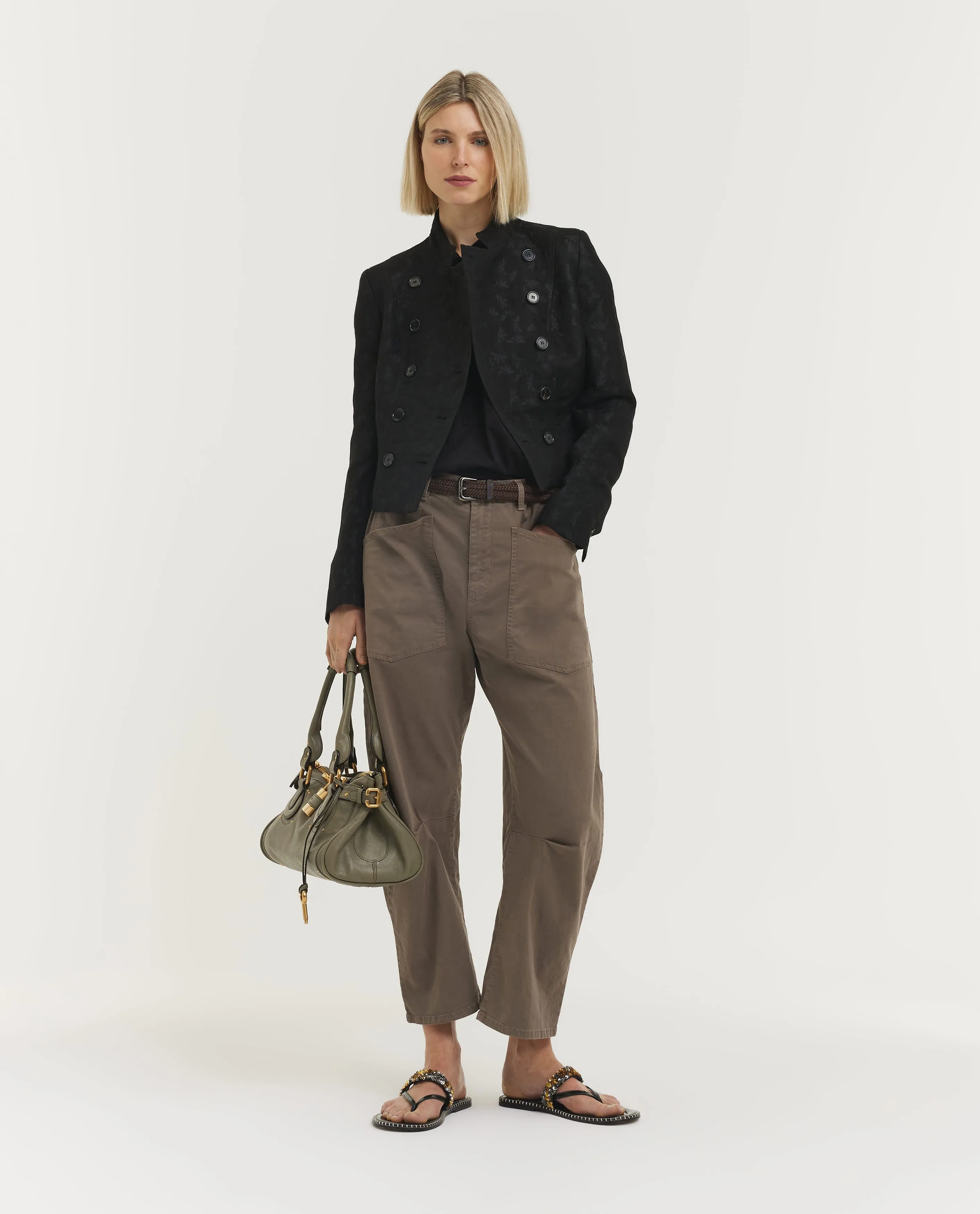 Geplooide Normandy Blouse sold by Pauw Amsterdam product image thumbnail 3
