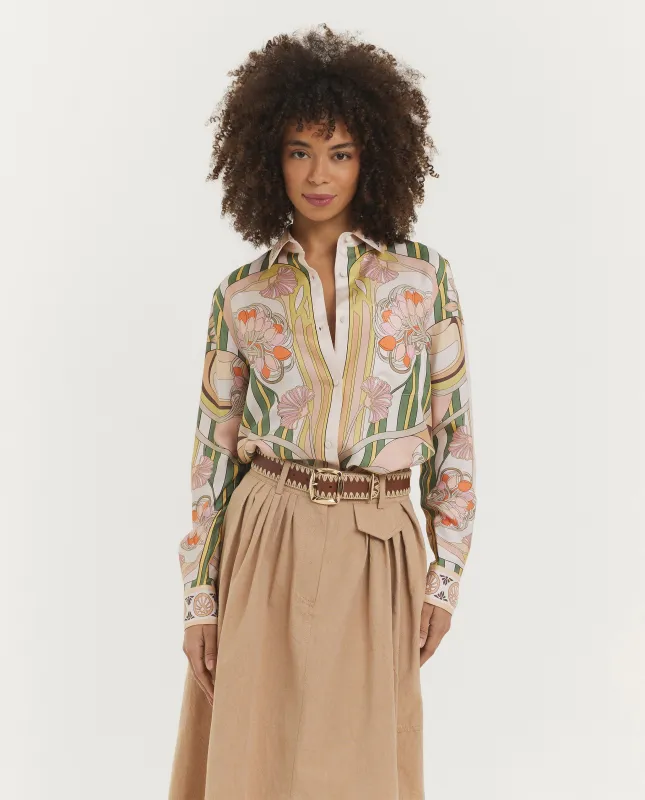 Zijden Boy Shirt Placée sold by Pauw Amsterdam