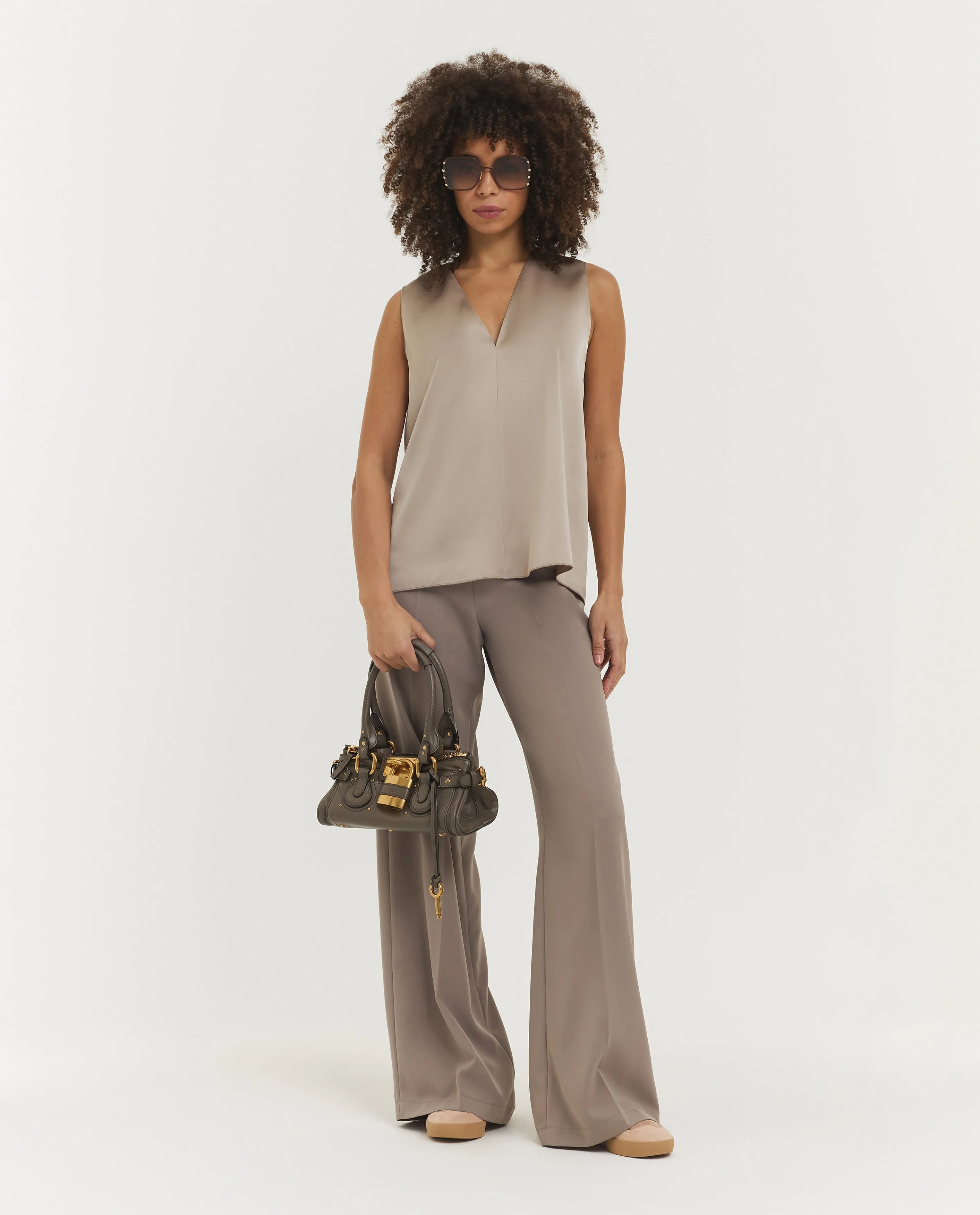 Mouwloze V-Nek Top sold by Pauw Amsterdam product image thumbnail 3