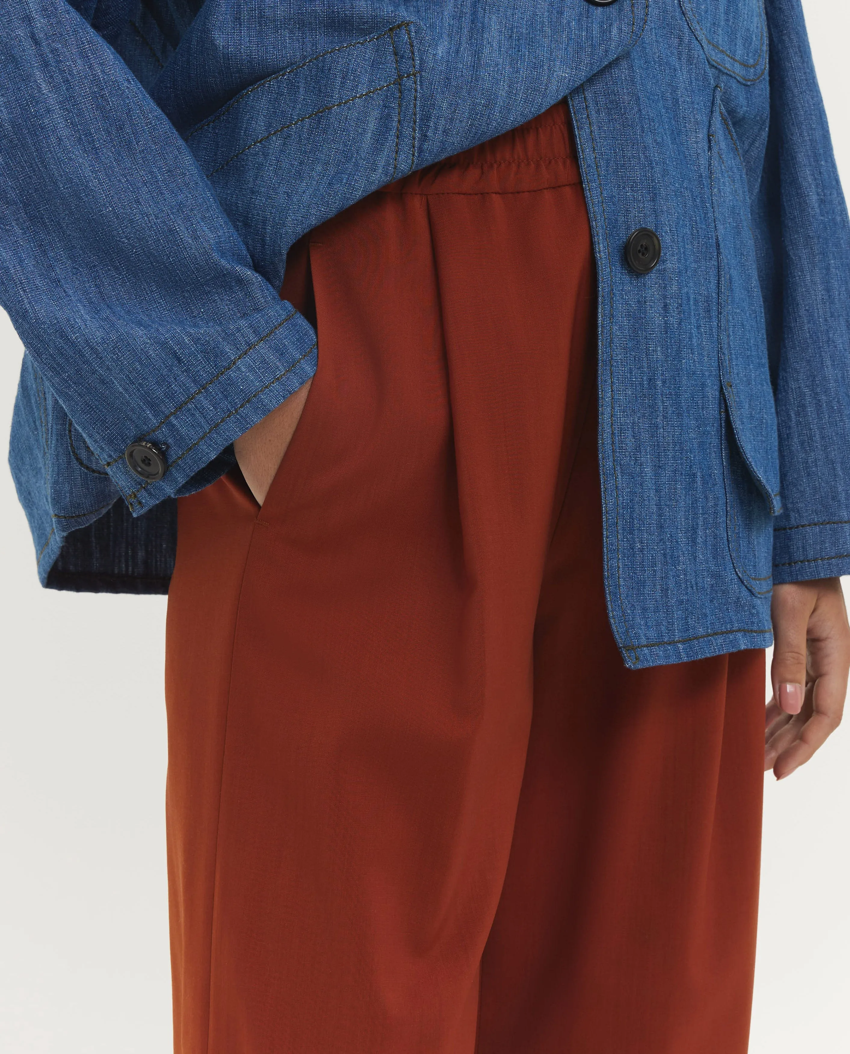 Licht Oxford Wollen Broek sold by Pauw Amsterdam product image thumbnail 5