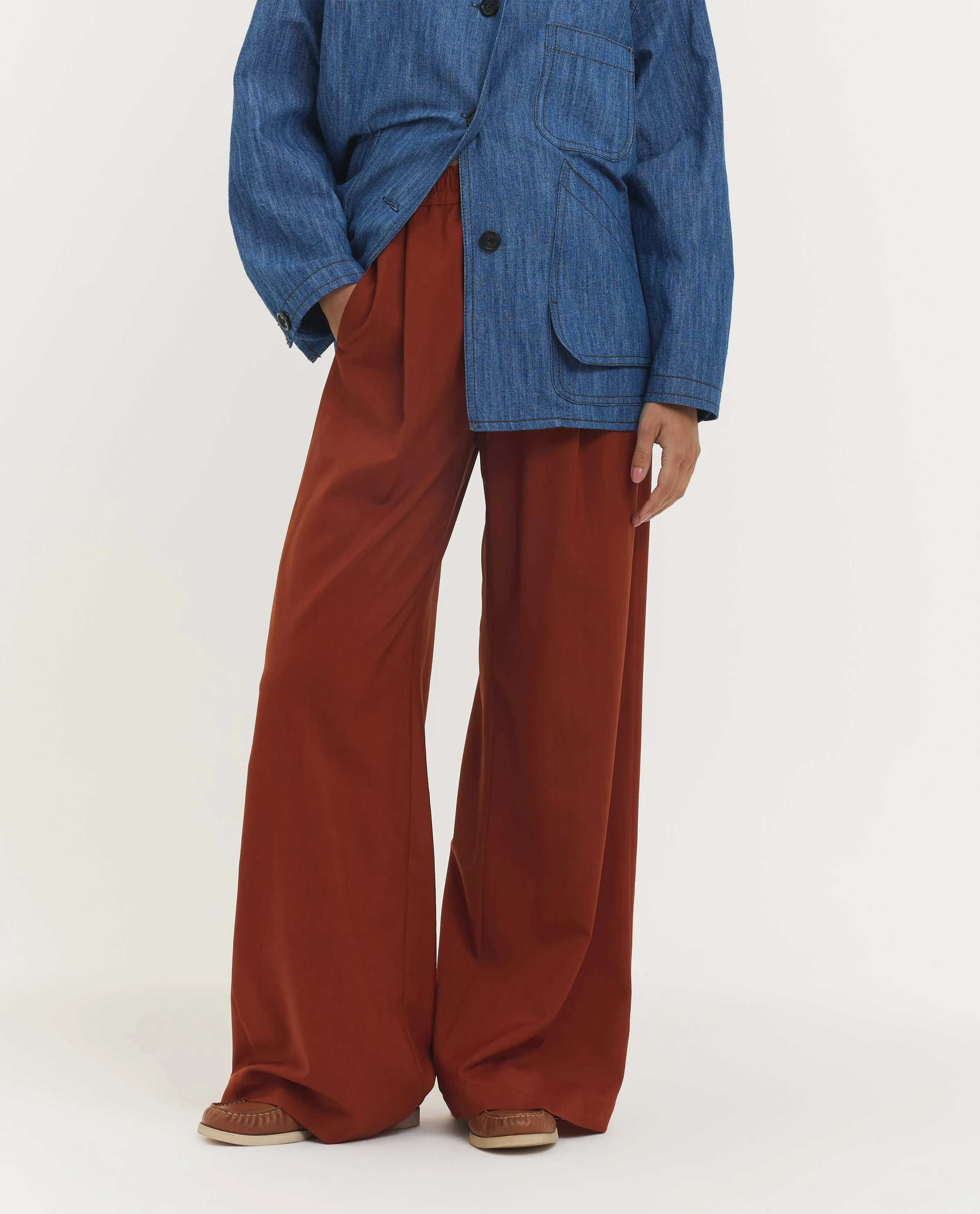 Licht Oxford Wollen Broek sold by Pauw Amsterdam product image thumbnail 2