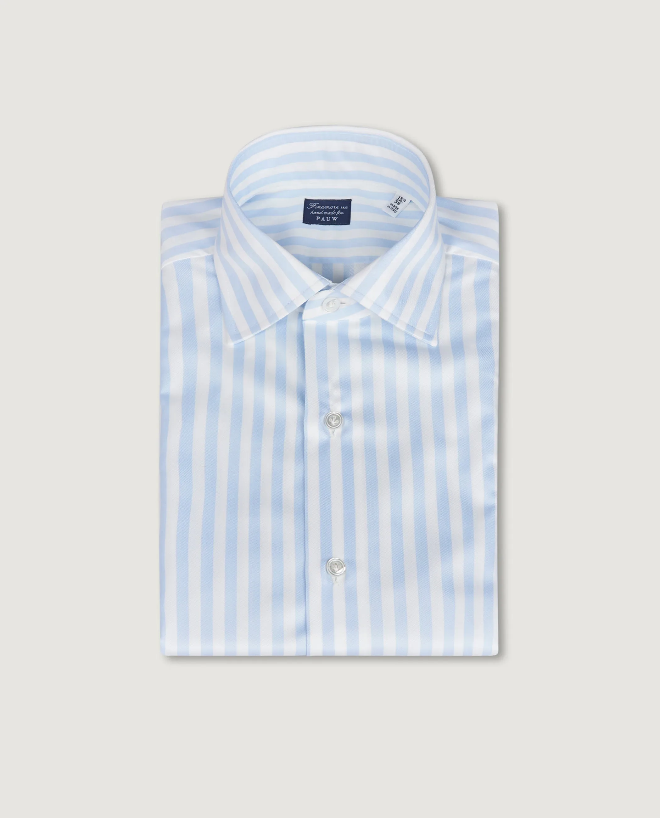 Gestreept Katoenen Shirt sold by Pauw Amsterdam