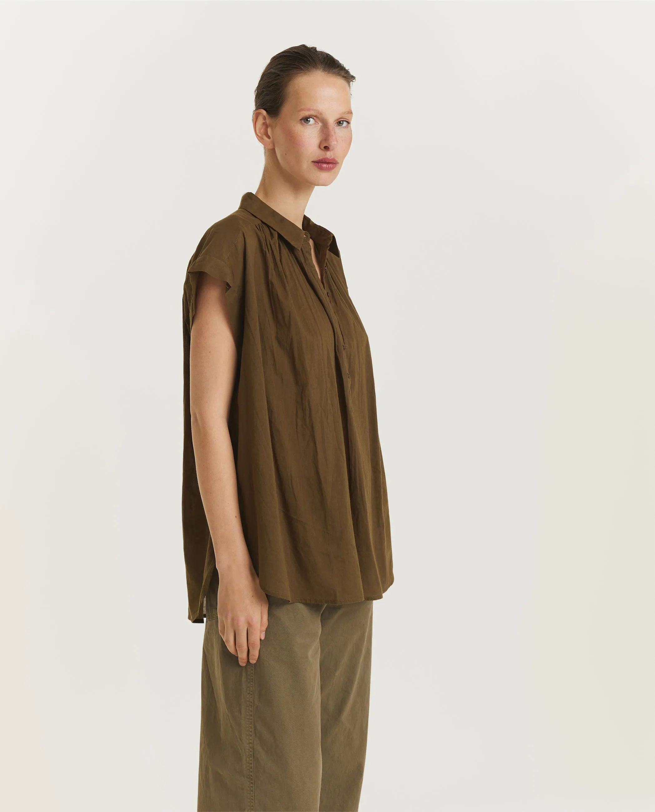 Geplooide Normandy Blouse sold by Pauw Amsterdam product image thumbnail 4