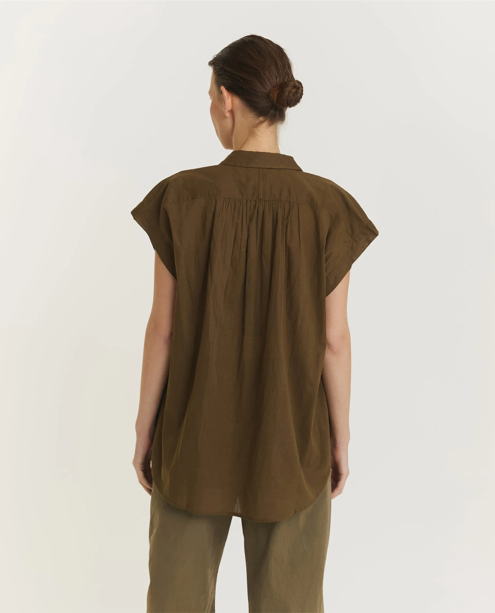 Geplooide Normandy Blouse sold by Pauw Amsterdam product image thumbnail 5