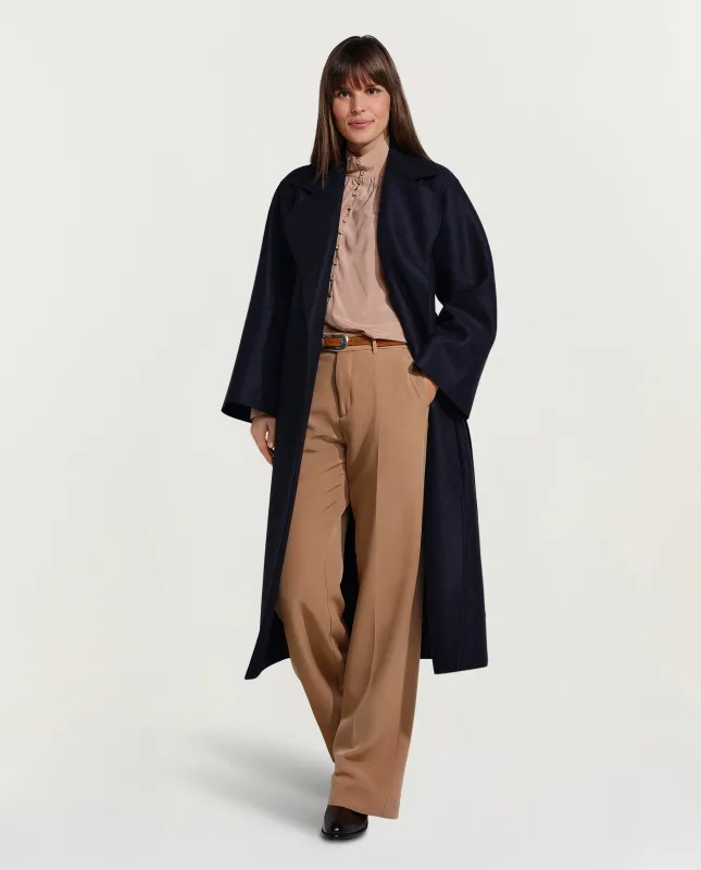 Geperste Wollen Overjas sold by Pauw Amsterdam