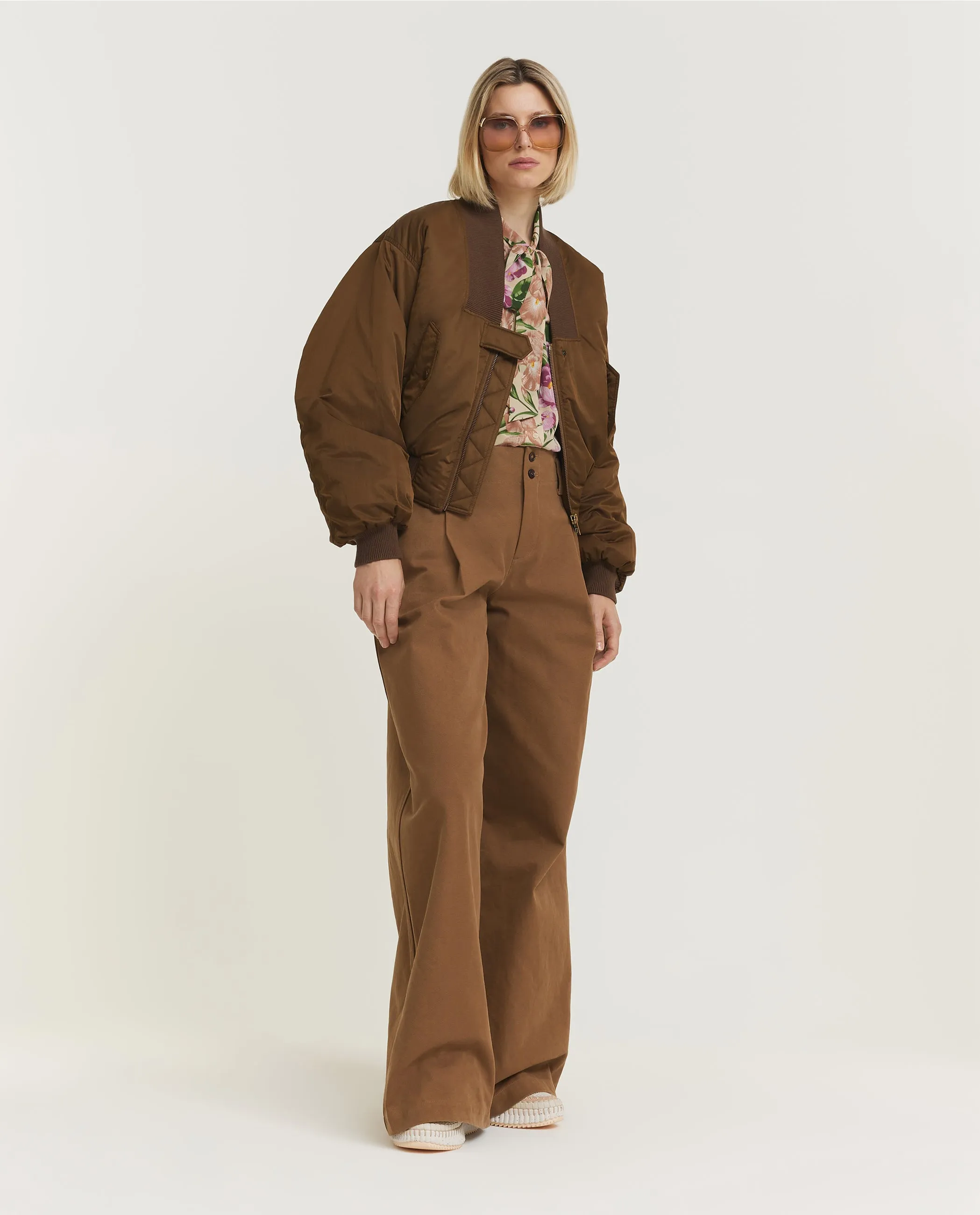 Bomber Jacket - Bruin sold by Pauw Amsterdam product image thumbnail 3