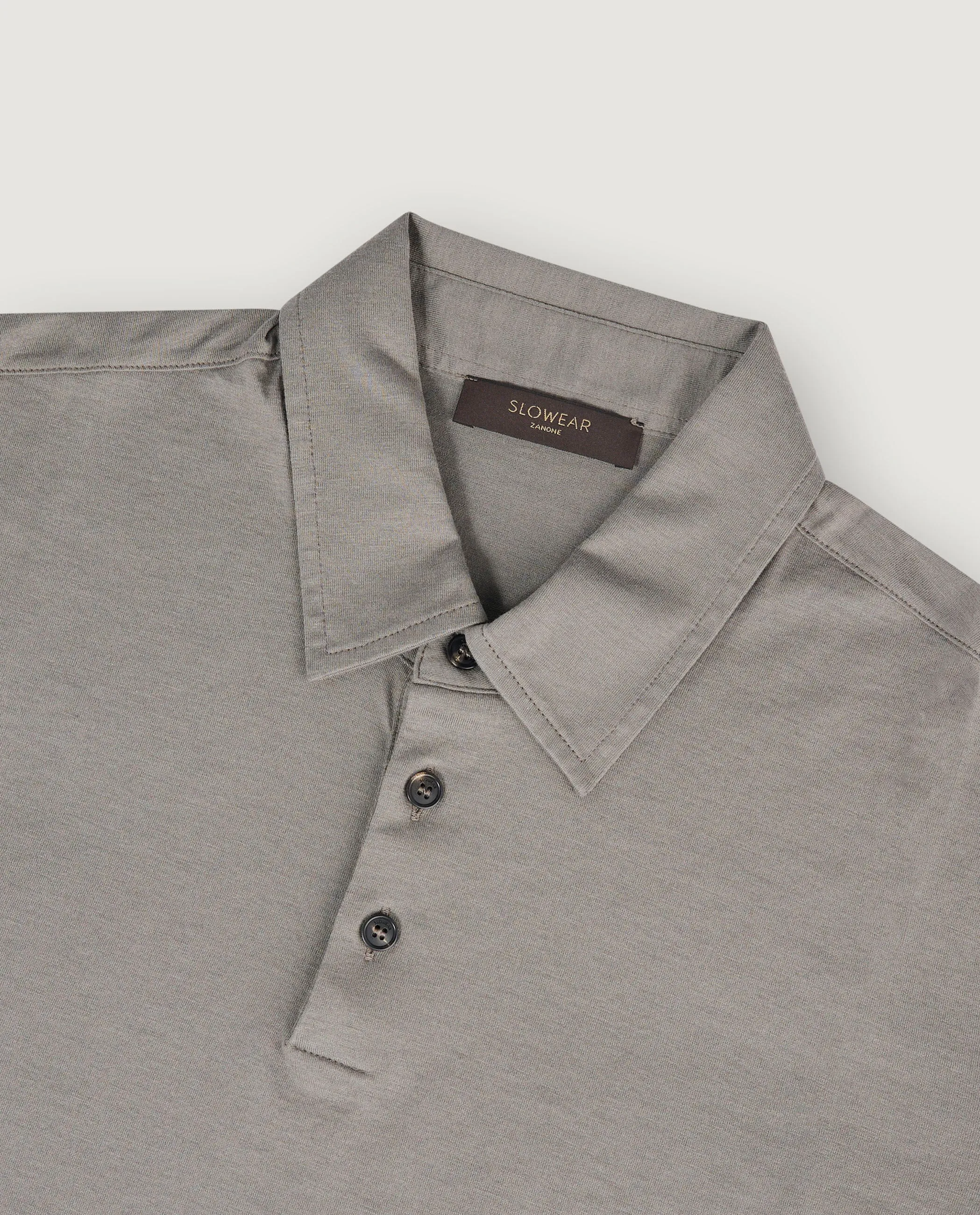 Katoen Zijden Poloshirt sold by Pauw Amsterdam product image thumbnail 2