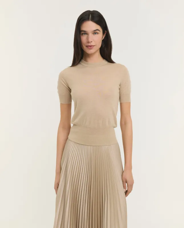 Cashmere Korte Mouwen Top sold by Pauw Amsterdam