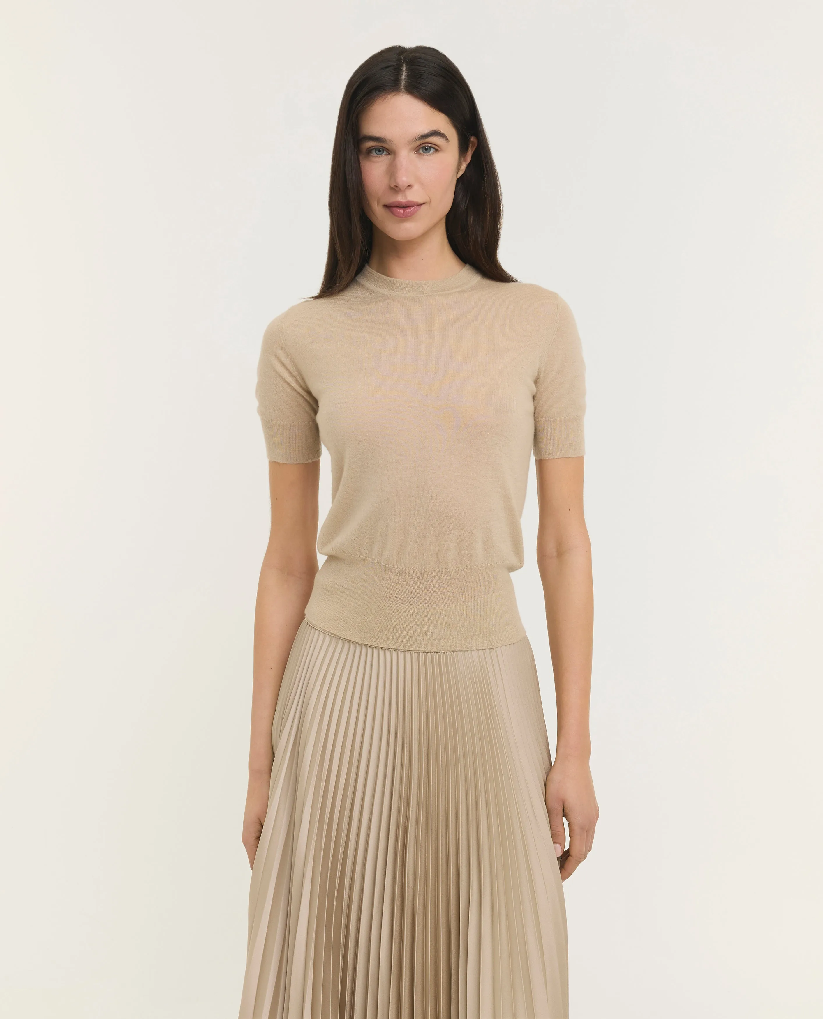 Cashmere Korte Mouwen Top sold by Pauw Amsterdam