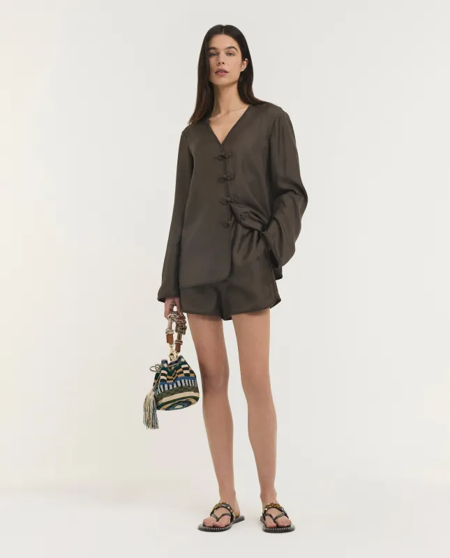 Taped Zijden Shorts sold by Pauw Amsterdam