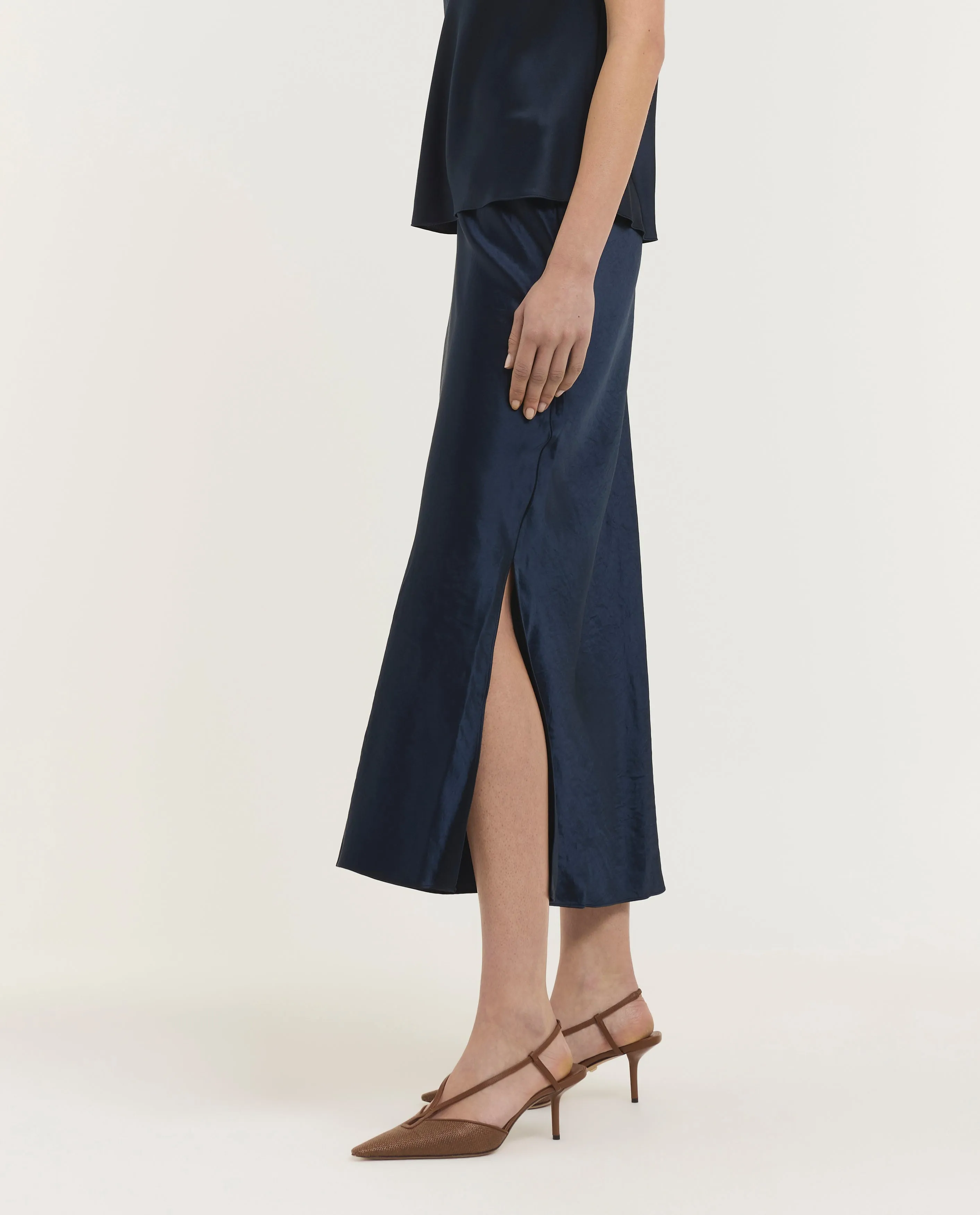 Satijnen Midi Rok sold by Pauw Amsterdam product image thumbnail 3