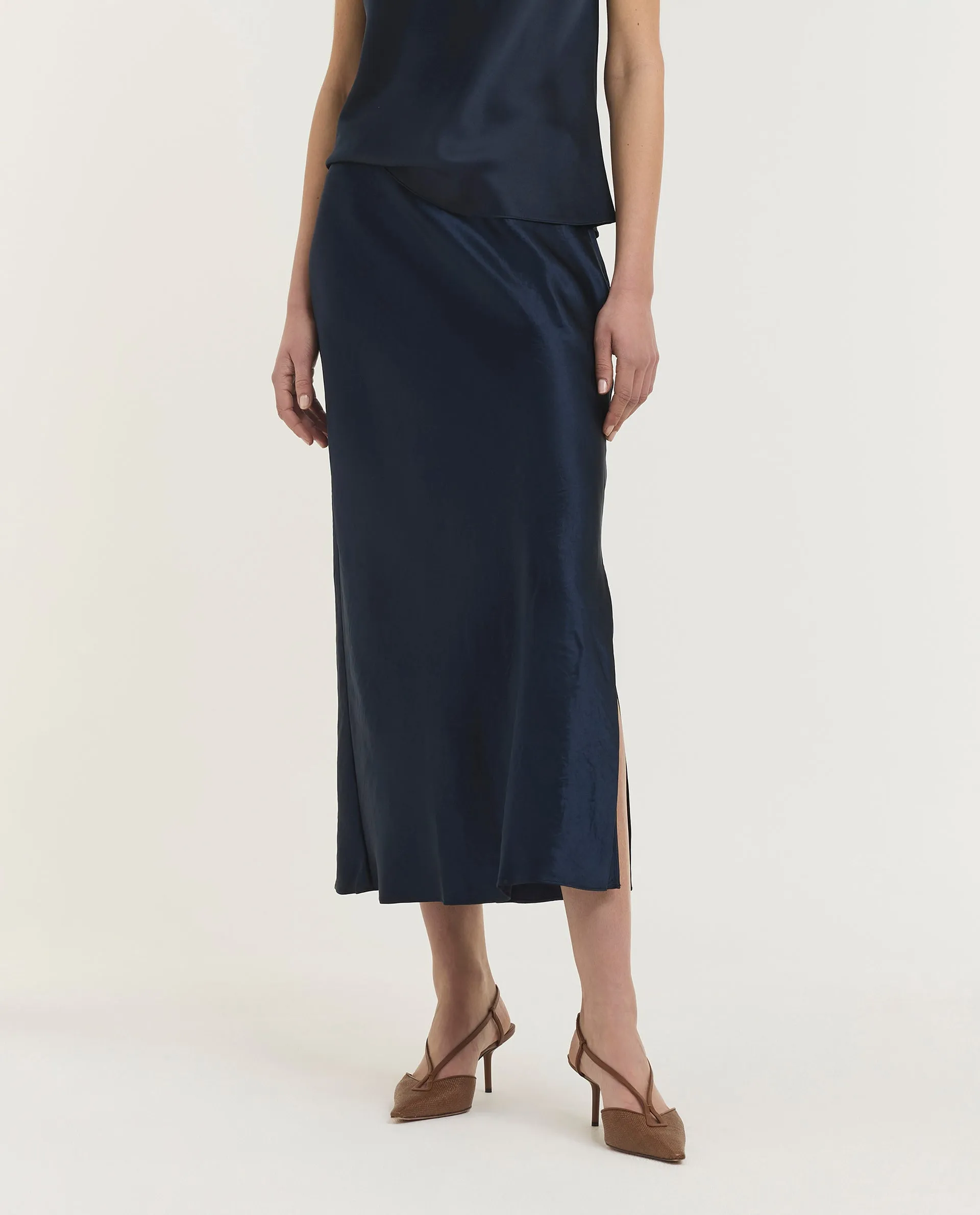 Satijnen Midi Rok sold by Pauw Amsterdam product image thumbnail 2