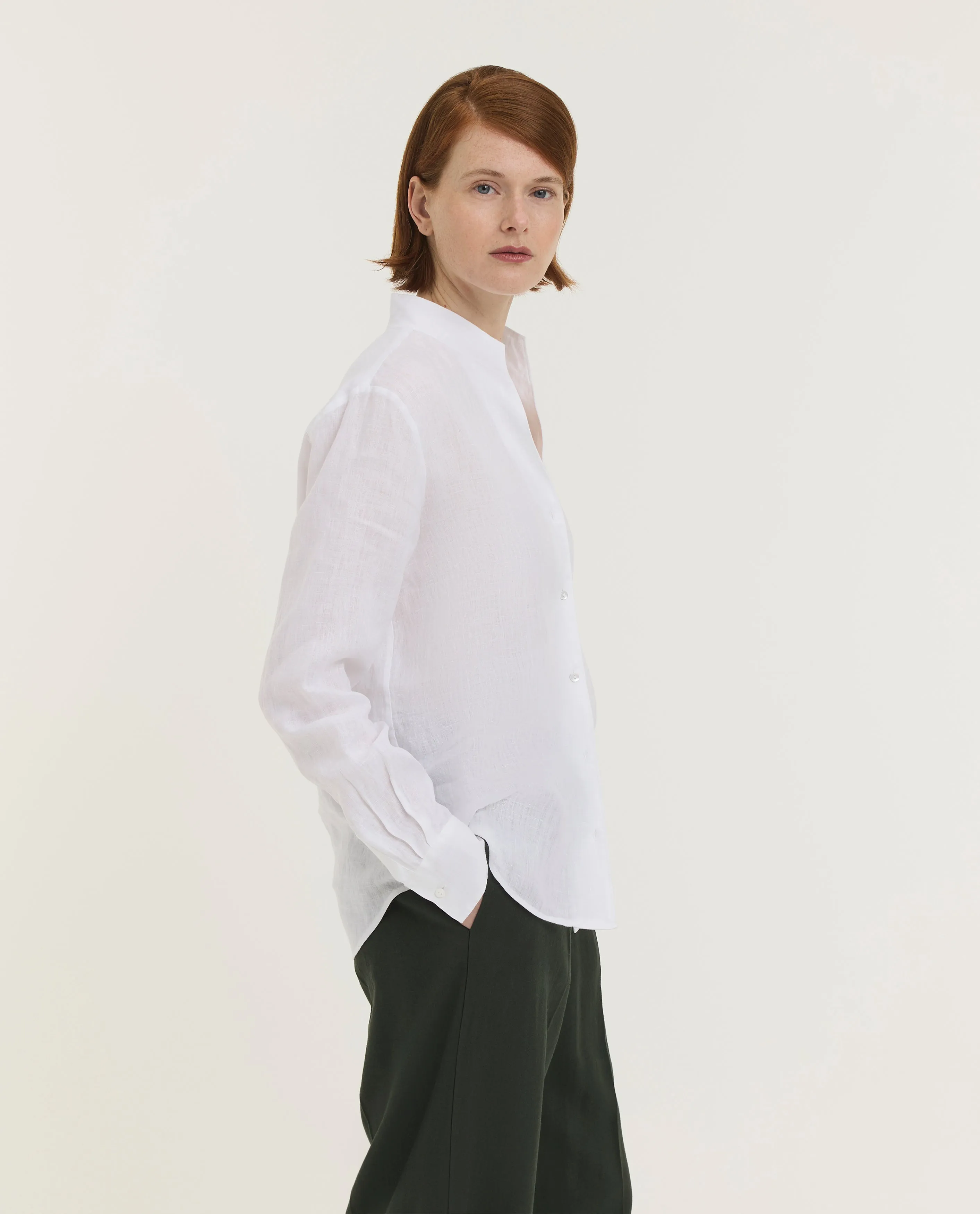 Linnen Langemouwen Shirt sold by Pauw Amsterdam product image thumbnail 4