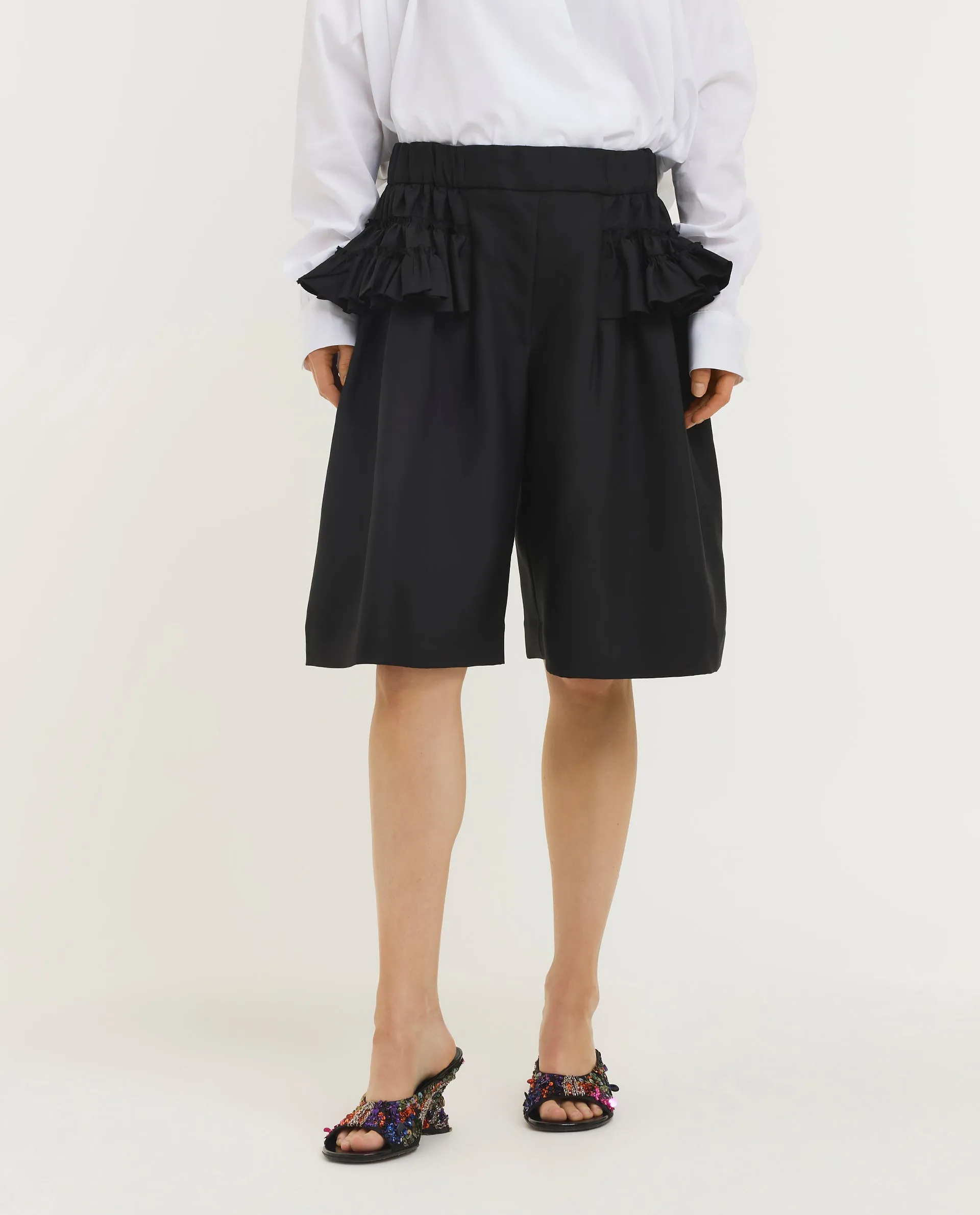 Wool Zijden Tulle Shorts sold by Pauw Amsterdam product image thumbnail 2