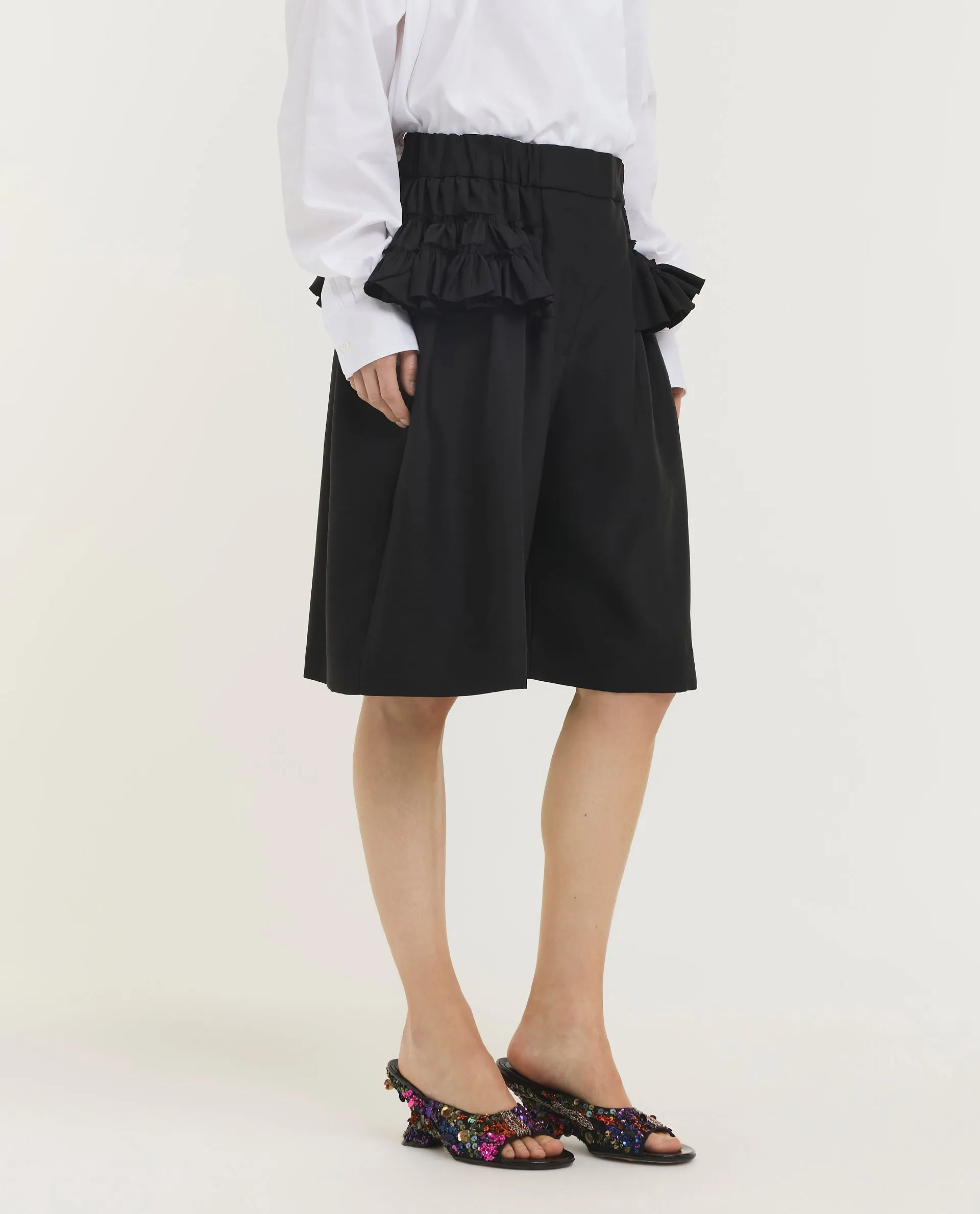 Wool Zijden Tulle Shorts sold by Pauw Amsterdam product image thumbnail 3
